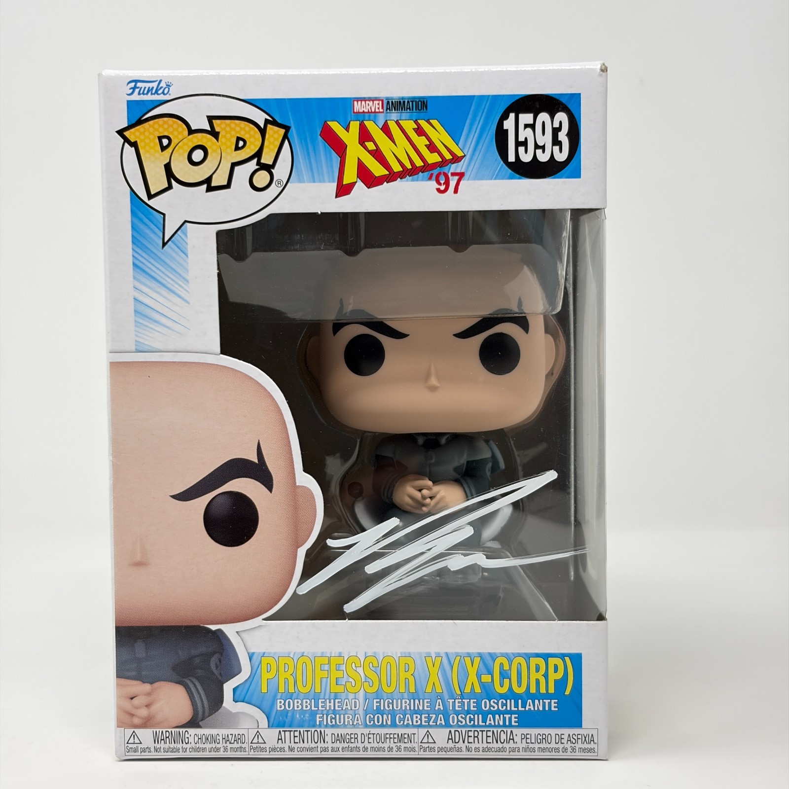 Ross Marquand X-Men '97 Professor X #1593 Signed Funko Pop Ross Marquand X-Men '97 Professor X #1593 Signed Funko Pop