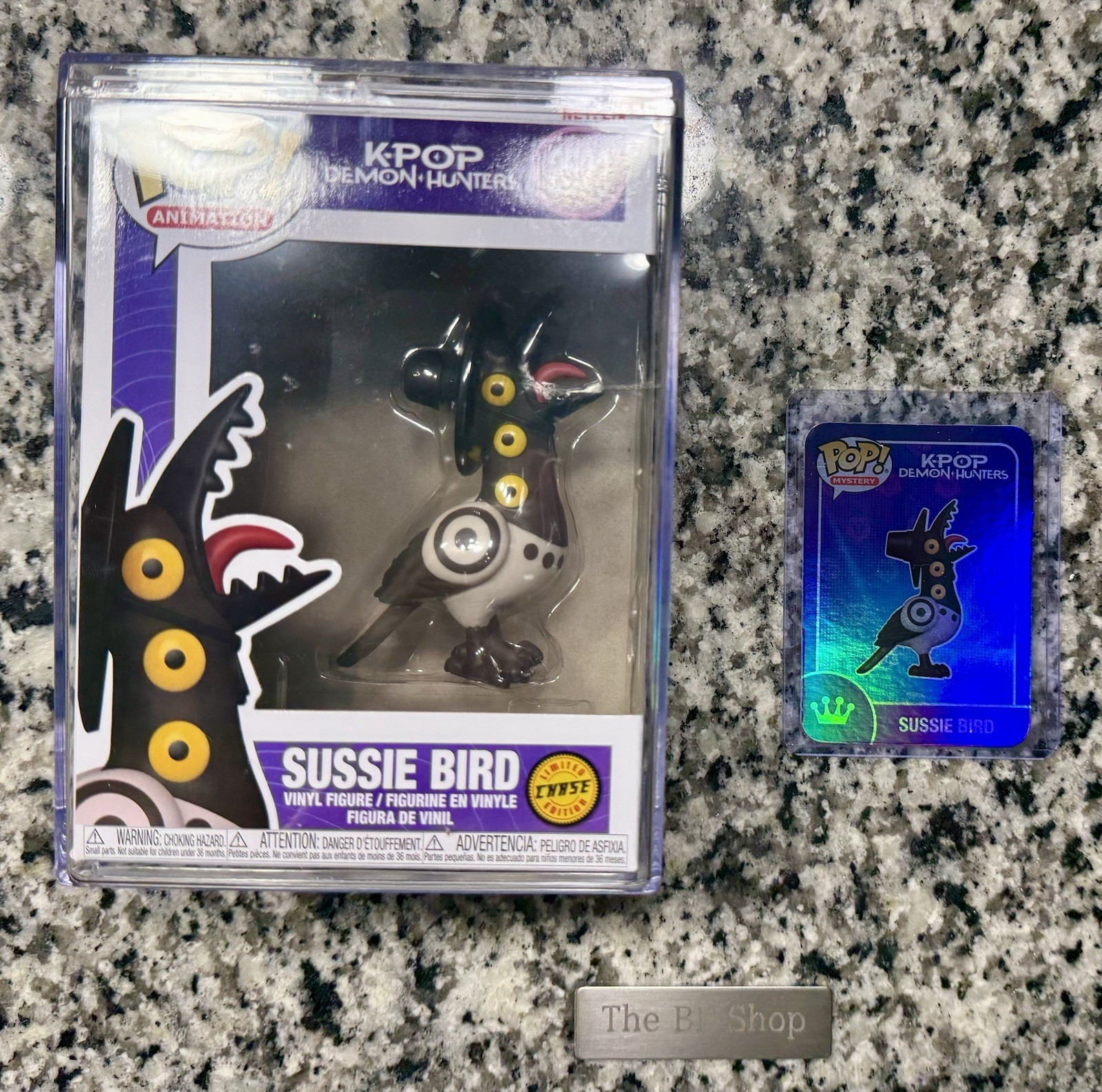 Funko K-Pop Demon Hunters Sussie Bird 1/72 Chase w/Hard Stack & Card SEE PHOTOS Funko K-Pop Demon Hunters Sussie Bird 1/72 Chase w/Hard Stack & Card SEE PHOTOS