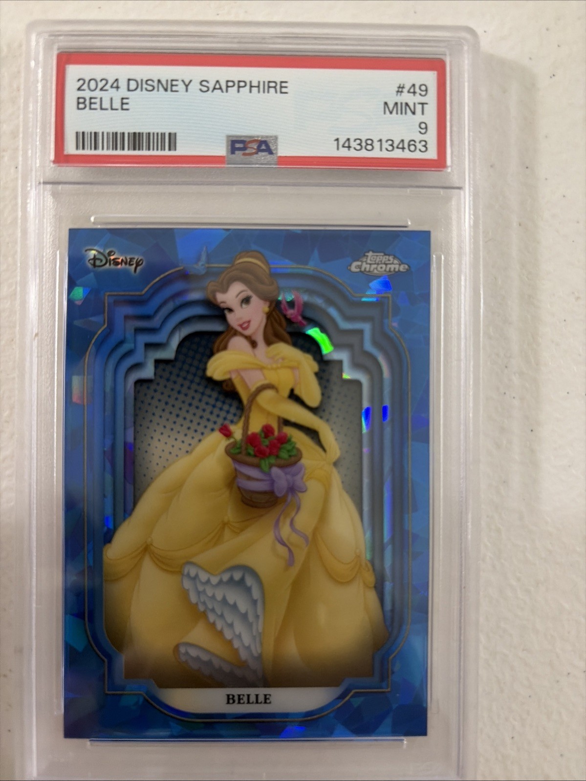 Belle - 2024 Topps Chrome Sapphire Edition Disney #49