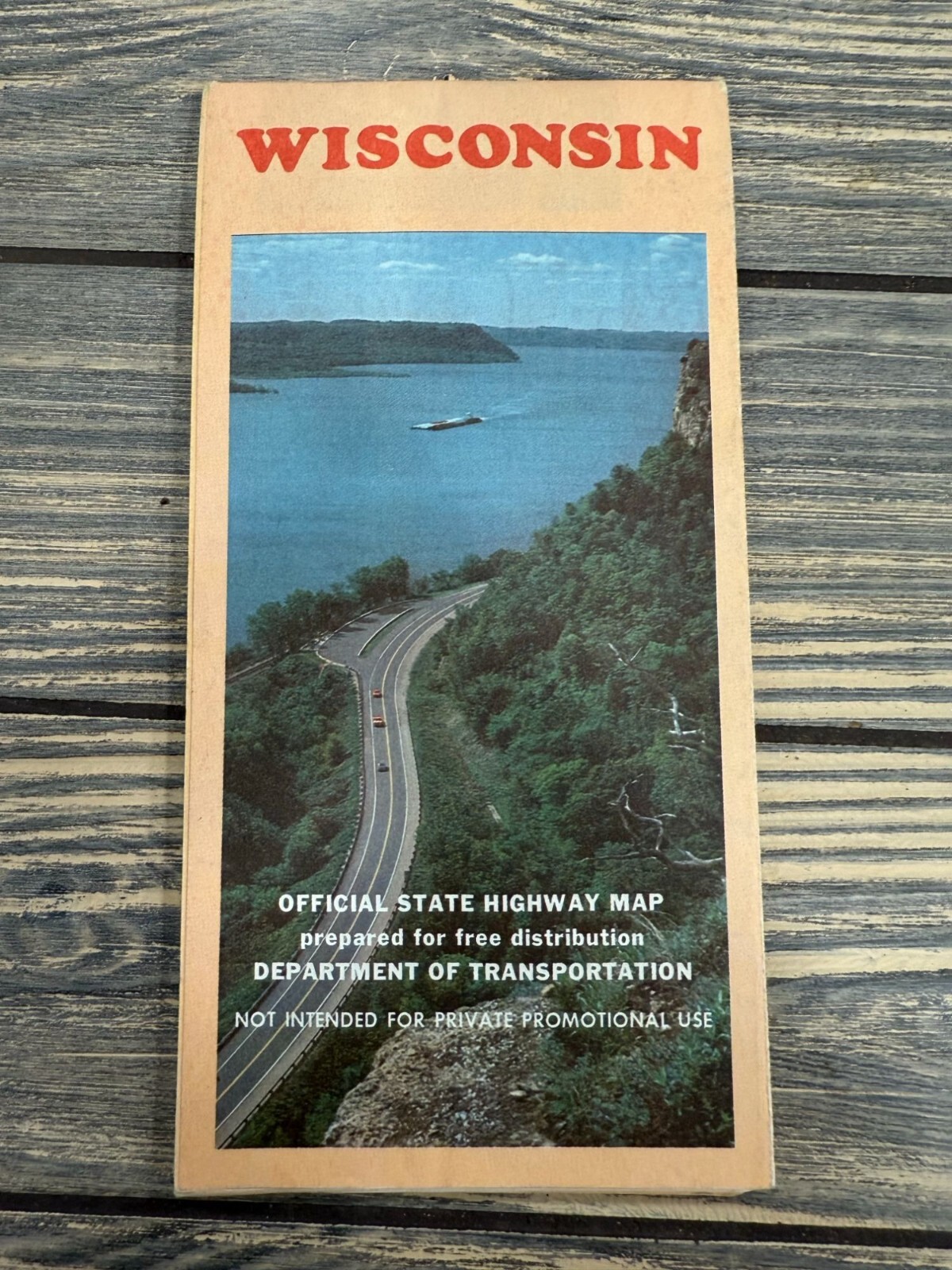 Vintage Wisconsin State Highway Map Brochure Department Of Transportation Vintage Wisconsin State Highway Map Brochure Department Of Transportation