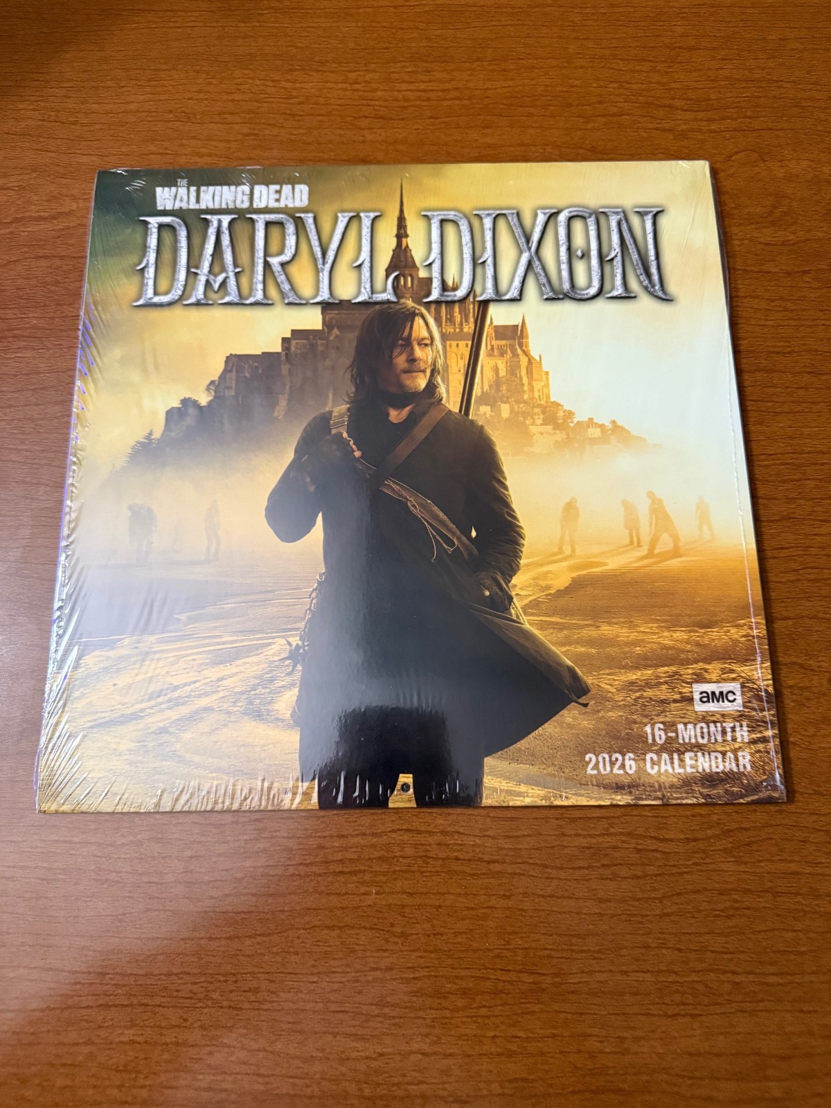 Sellers Publishing,  Walking Dead Daryl Dixon 2026 Wall Calendar, 12'' X 12'', 1