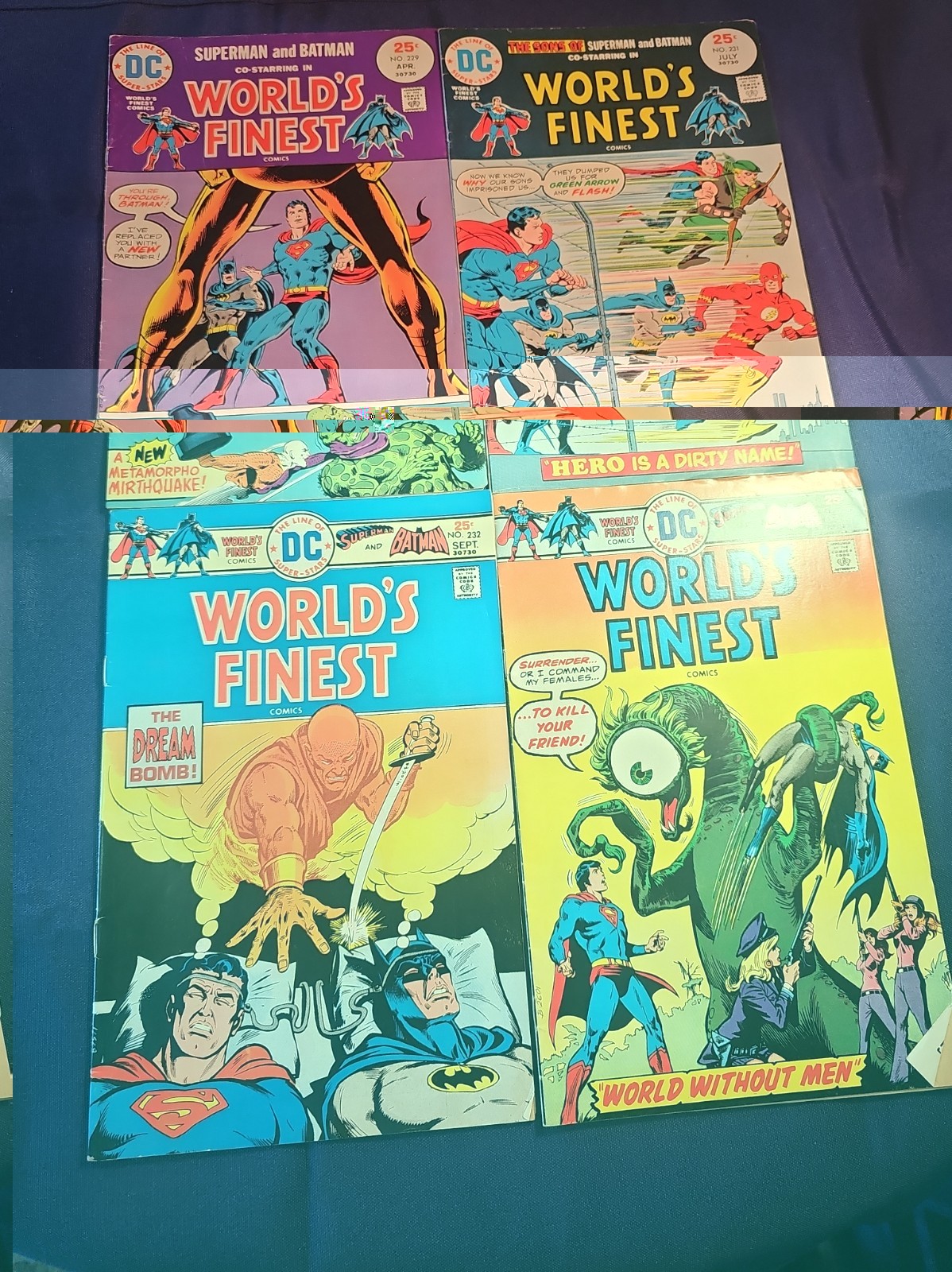 Worlds Finest Lot. Issues 231,232,229 233 Worlds Finest Lot. Issues 231,232,229 233