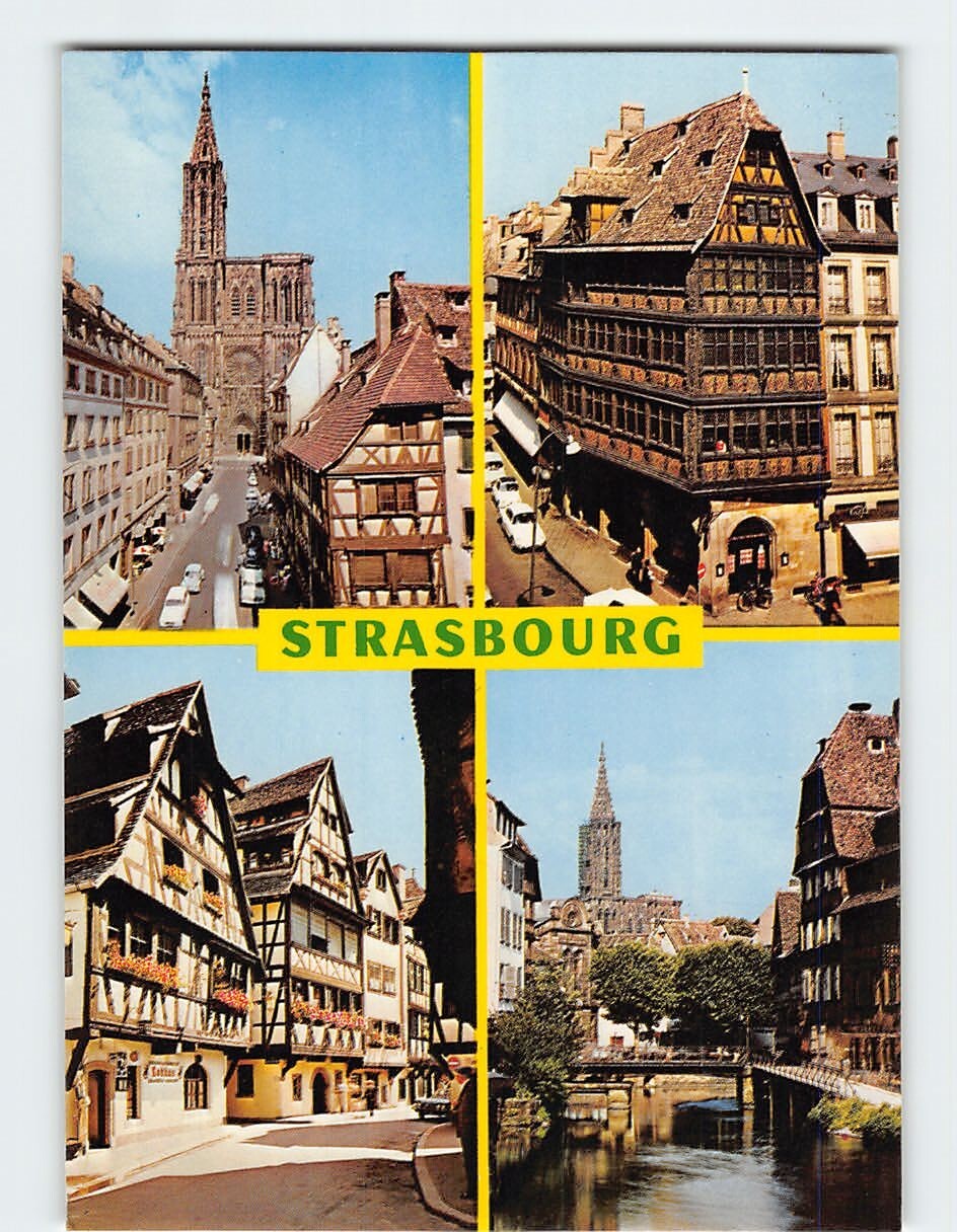 Postcard Strasbourg France Postcard Strasbourg France
