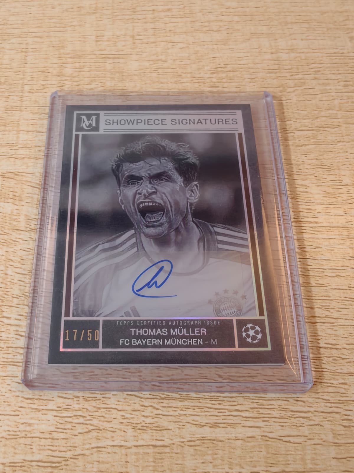 2025-26 Topps Museum Collection UCC Thomas Mulle Showpiece Signatures Auto 17/50 2025-26 Topps Museum Collection UCC Thomas Mulle Showpiece Signatures Auto 17/50