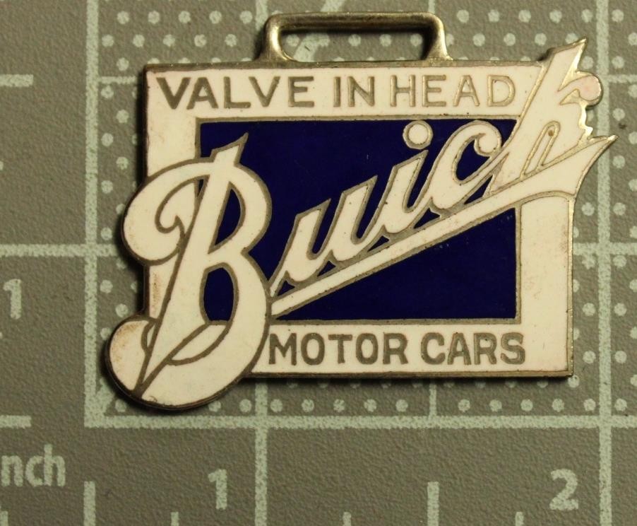 Buick Valve in Head Motor Cars Watch Fob T5-12 Buick Valve in Head Motor Cars Watch Fob T5-12