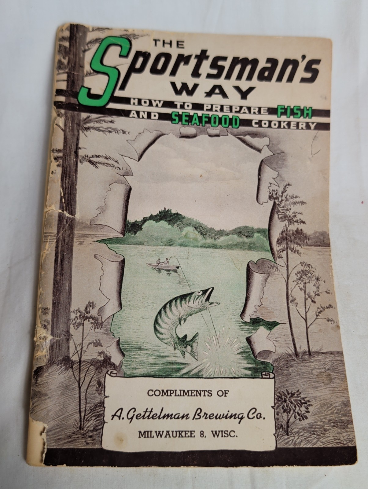 1949 Sportsman's Way Fish Seafood Recipes Fisherman's Cookbook Vintage Booklet 1949 Sportsman's Way Fish Seafood Recipes Fisherman's Cookbook Vintage Booklet