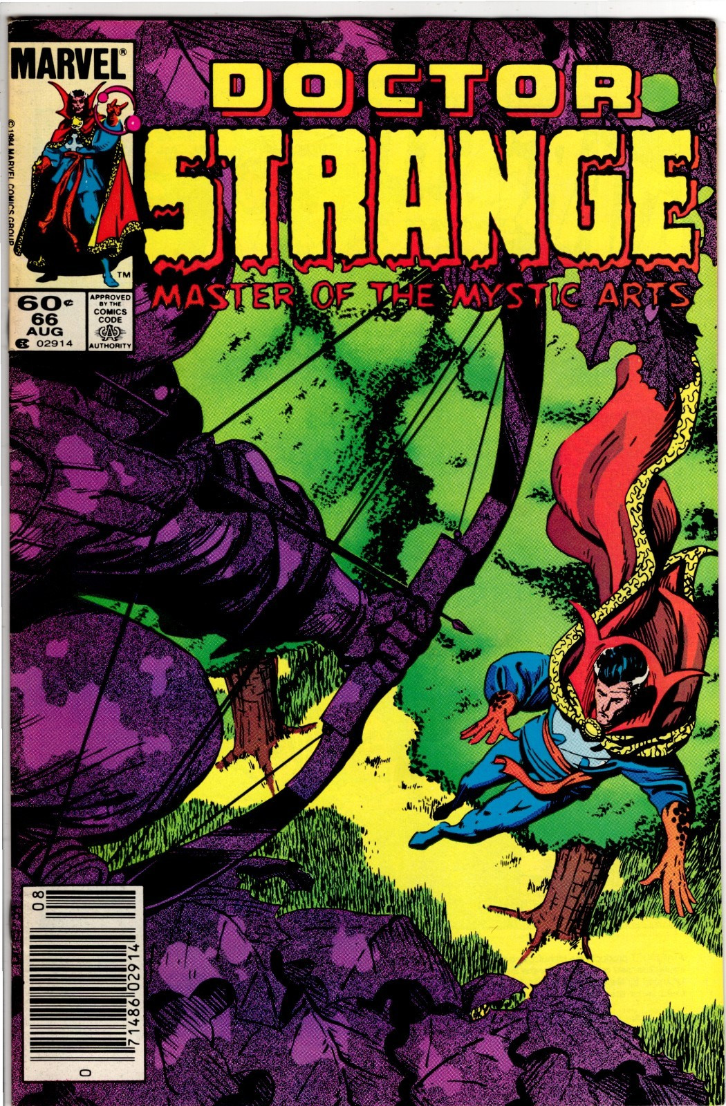 DOCTOR STRANGE #66 (1984): Newsstand: VF DOCTOR STRANGE #66 (1984): Newsstand: VF