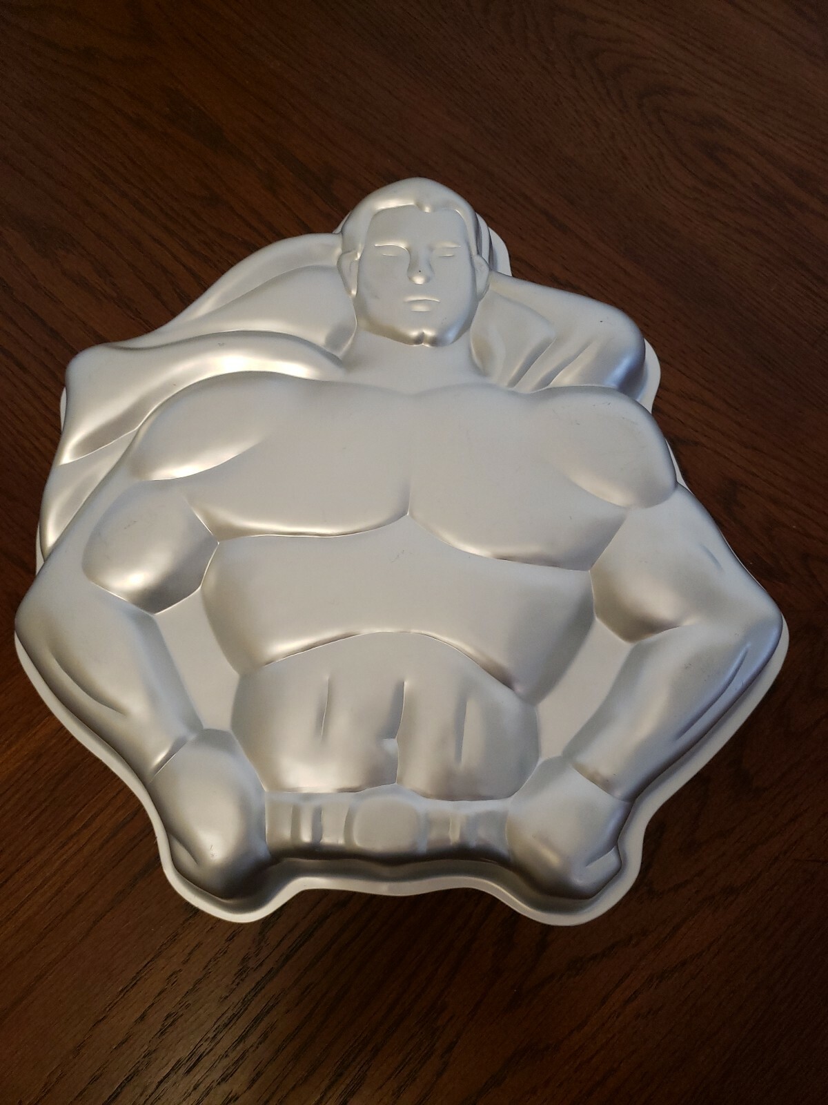 Vintage 1977 Wilton DC Comic Super Hero Superman Batman Cake Pan Used 