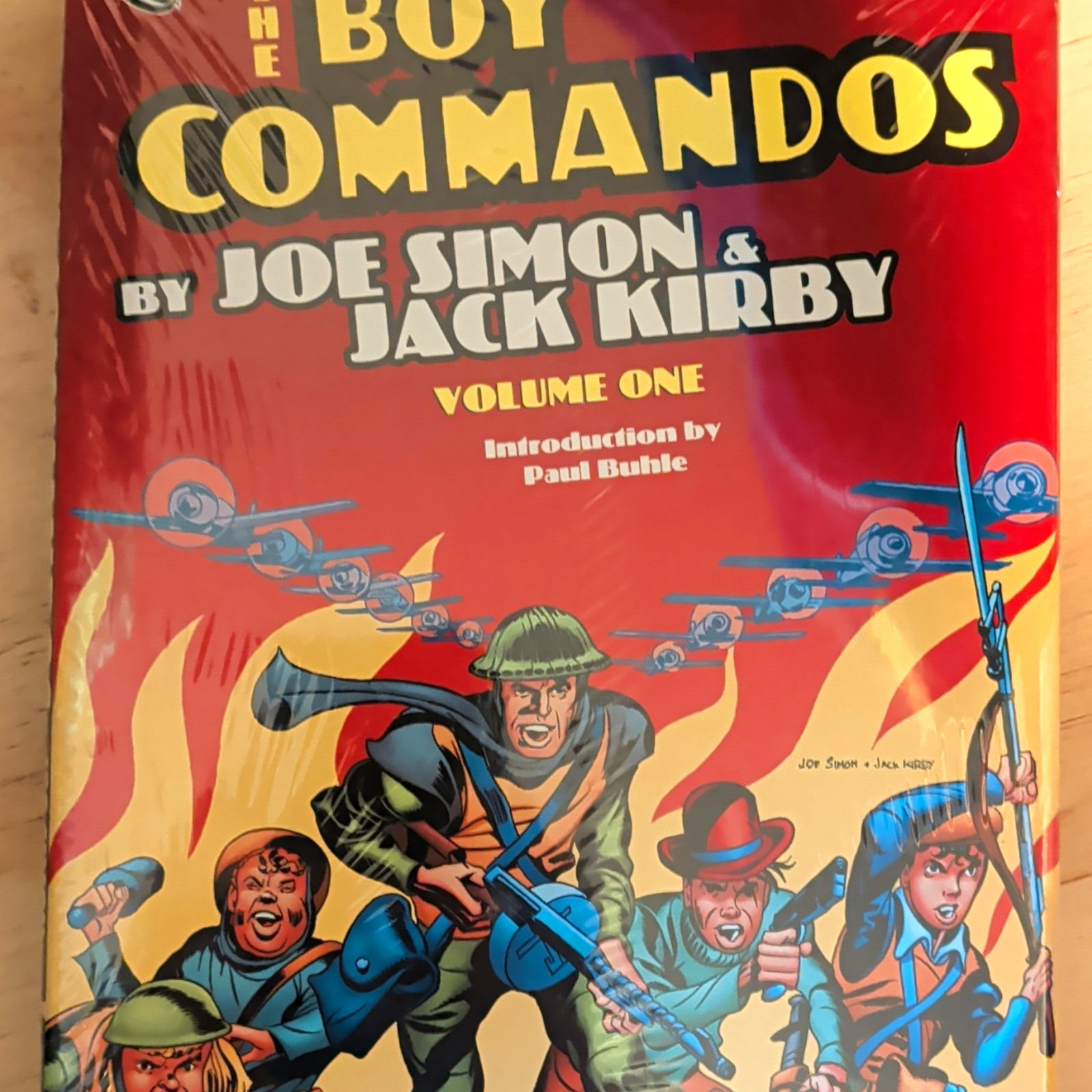 The Boy Commandos Vol 1 Hardcover (Dust Jacket) Joe Simon & Jack Kirby DC