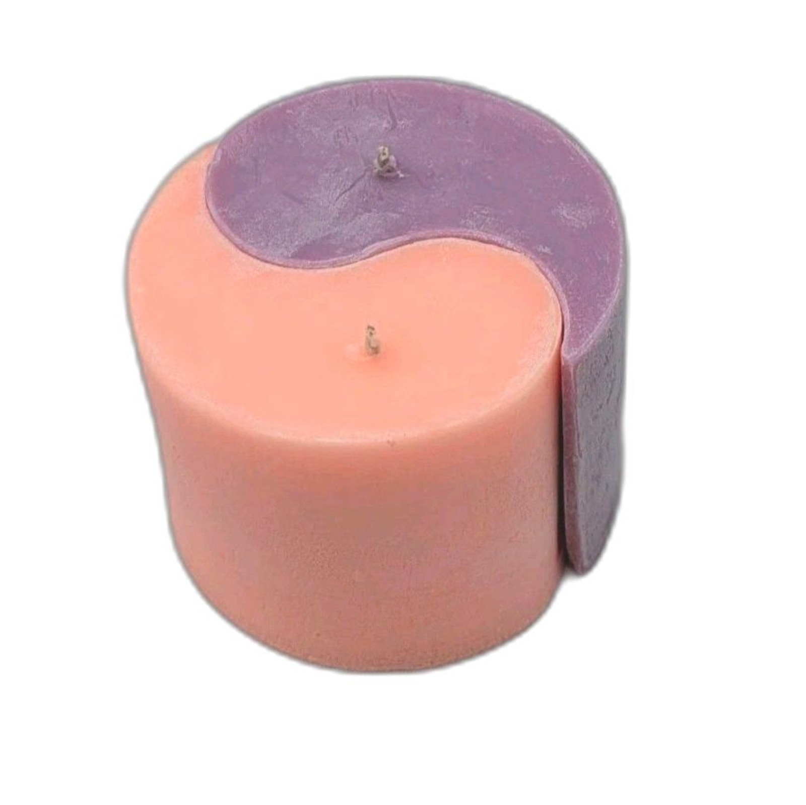 Vintage 90's Yin Yang Candle New In Box Y2K Decor Pink / Purple Unscented 3"x 2" Vintage 90's Yin Yang Candle New In Box Y2K Decor Pink / Purple Unscented 3"x 2"