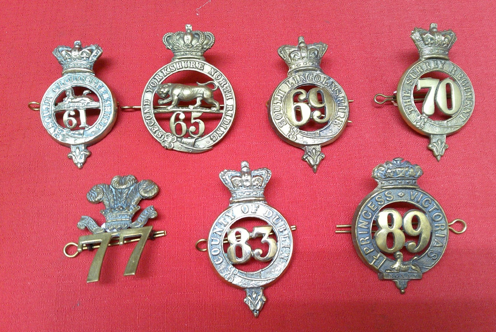 Glengarry badges c1874-1881 - SALE 30% 0FF Glengarry badges c1874-1881 - SALE 30% 0FF
