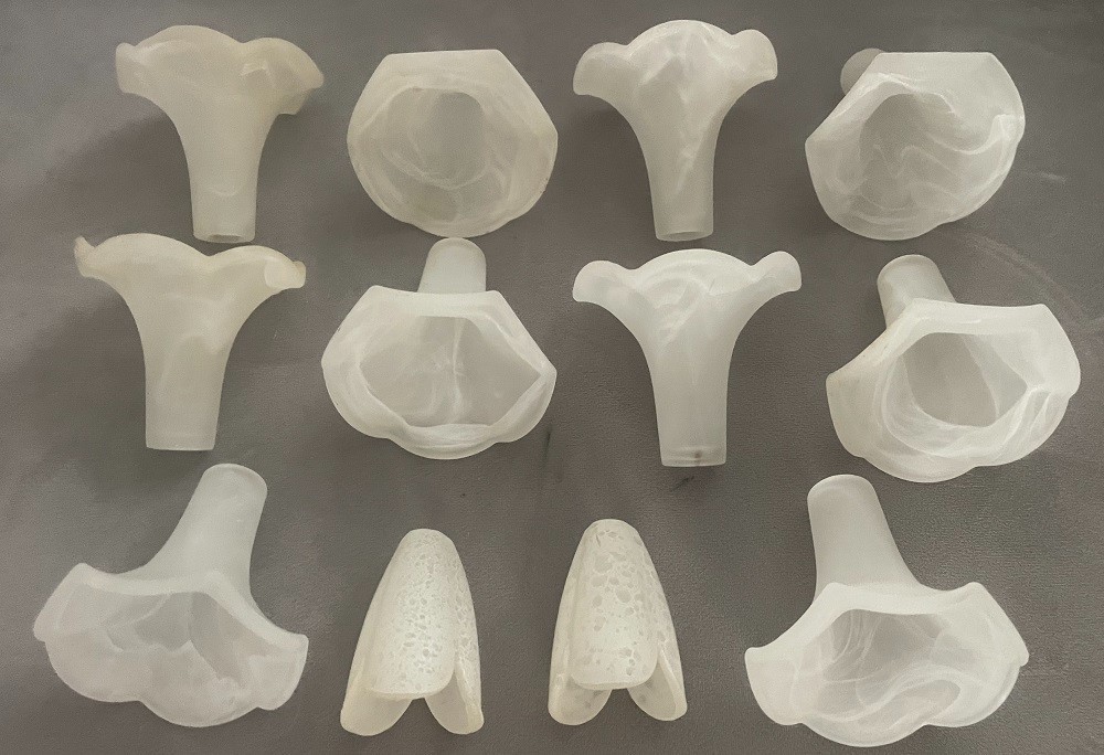 12 Piece Mixed Frosted Glass Lily Lamp Shades 12 Piece Mixed Frosted Glass Lily Lamp Shades