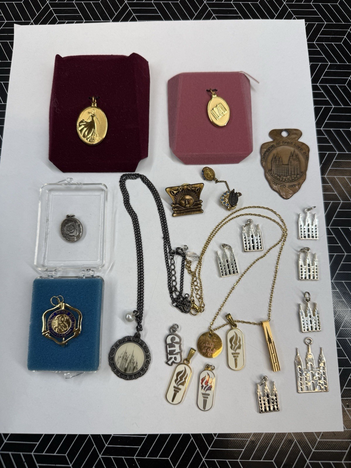 LDS Mormon Pendants Charms - Relief Society - Young Women - Temple Joseph Smith LDS Mormon Pendants Charms - Relief Society - Young Women - Temple Joseph Smith