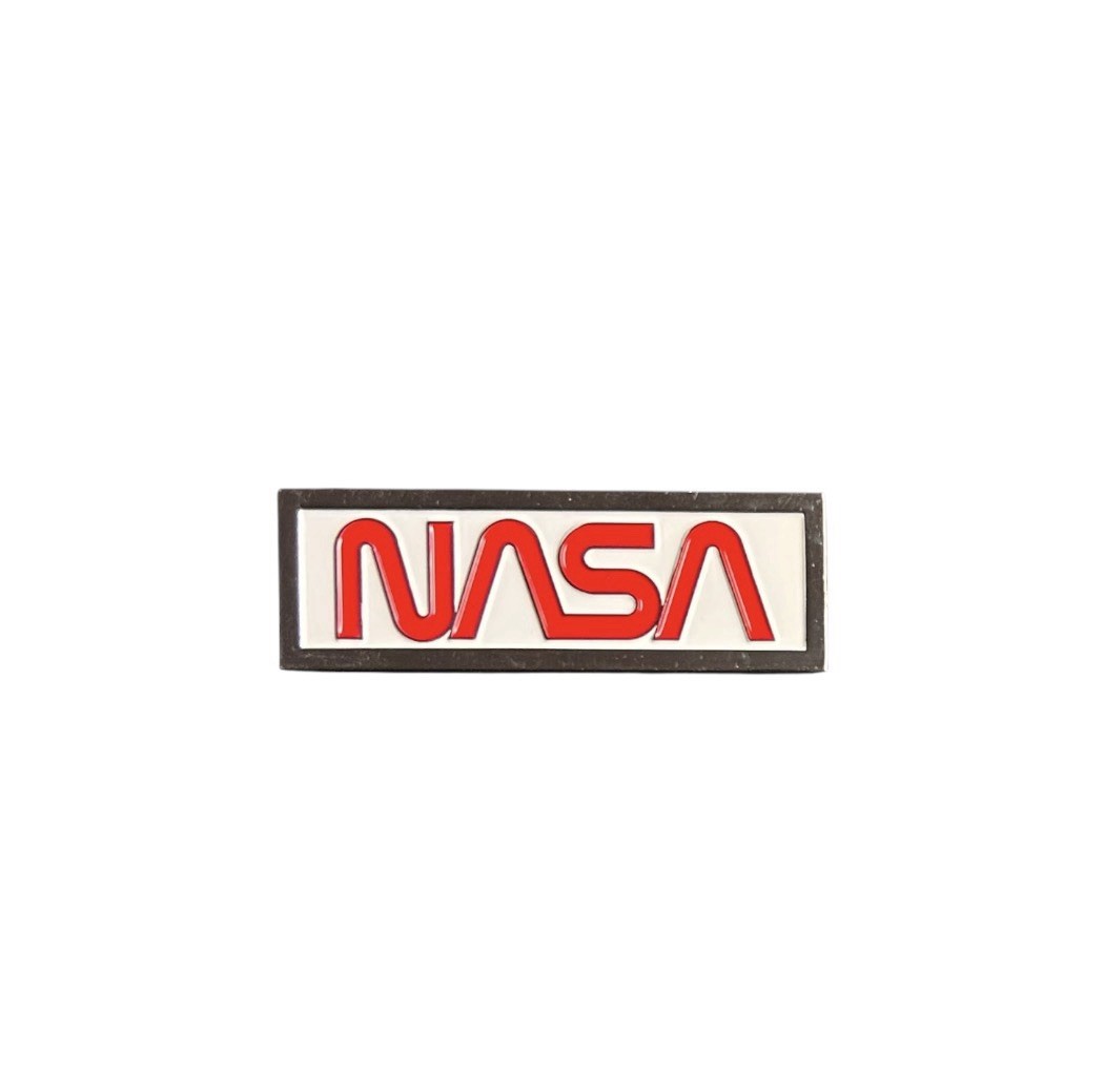 NASA National Aeronautics and Space Administration Grooved Logo Magnet