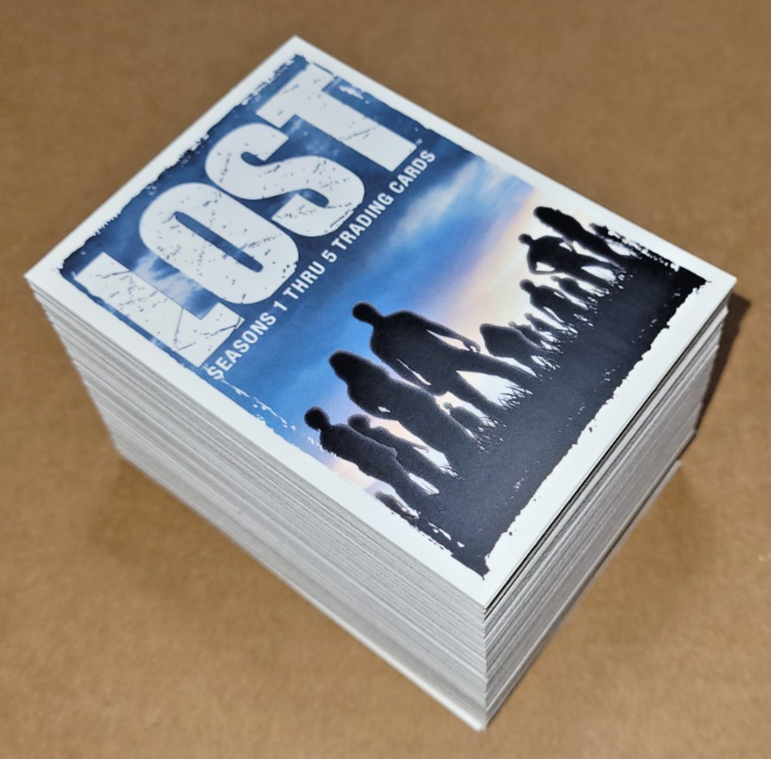 Lost Seasons 1-5 (Rittenhouse, 2010) ~ COMPLETE 108-CARD BASE SET