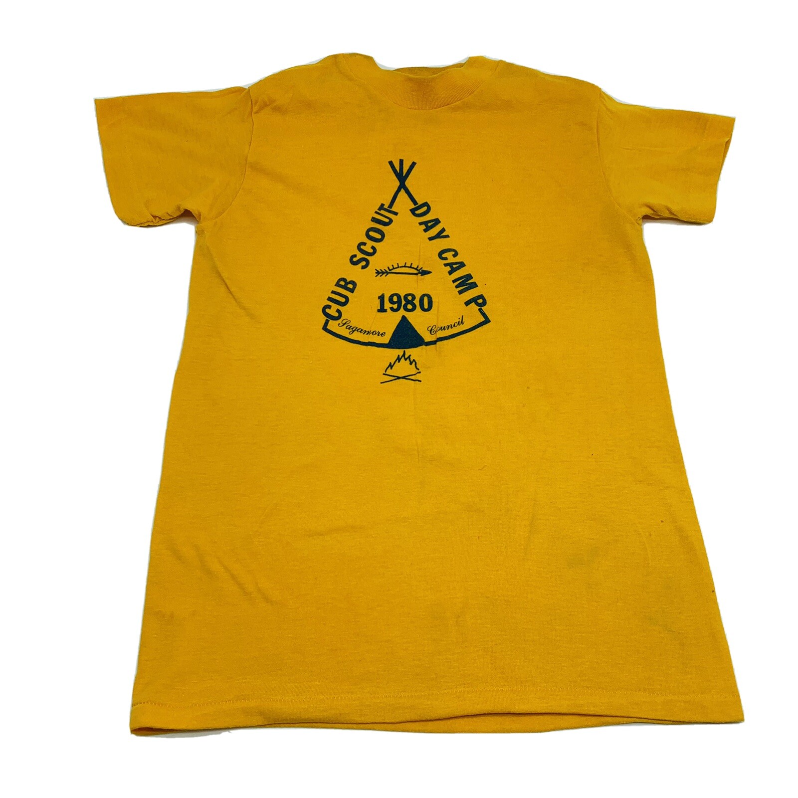 Vintage 1980 Cub Scout Day Camp Sagamore Council Shirt Vintage 1980 Cub Scout Day Camp Sagamore Council Shirt