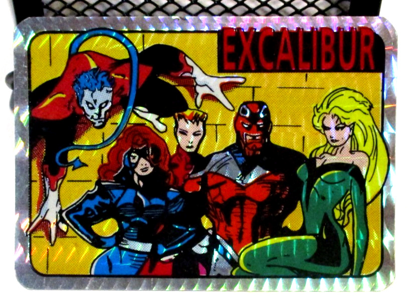 1990 VINTAGE MARVEL EXCALIBUR VENDING PRISM-1990'S NEW OLD STOCK