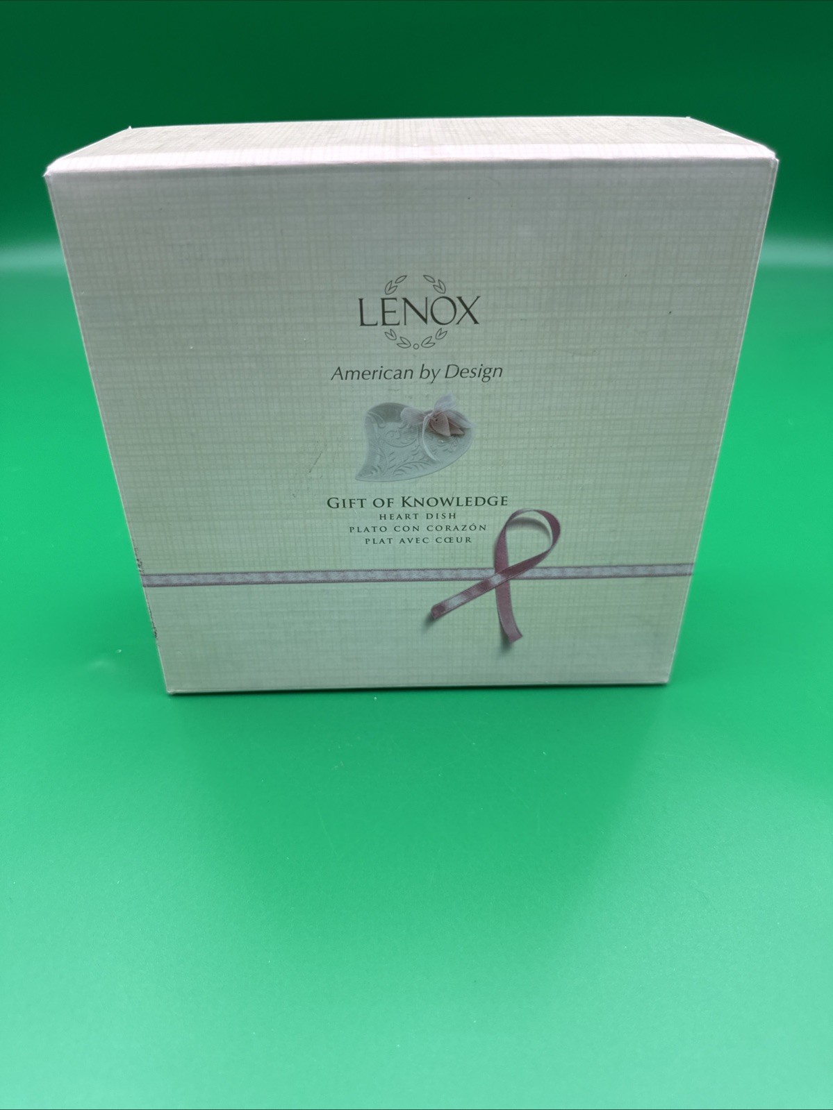 Lenox Gift of Knowledge Heart Dish, New