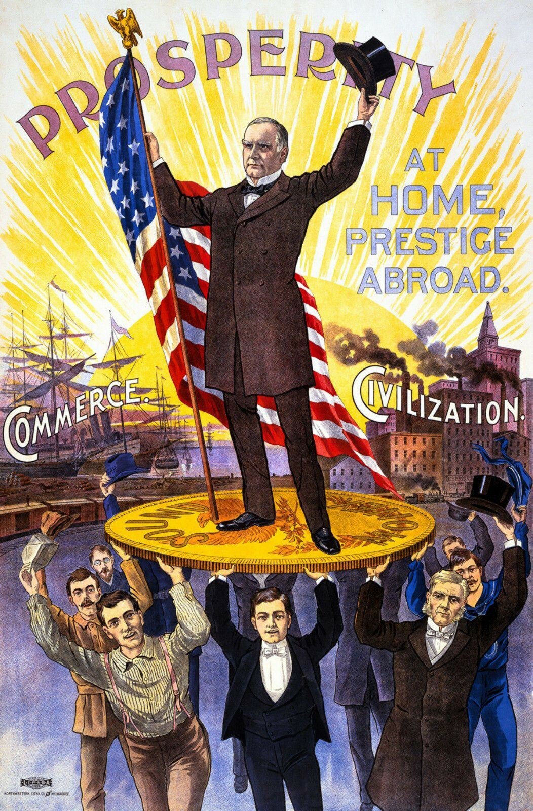 William McKinley Political, Presidential Reproduction archival quality photo William McKinley Political, Presidential Reproduction archival quality photo