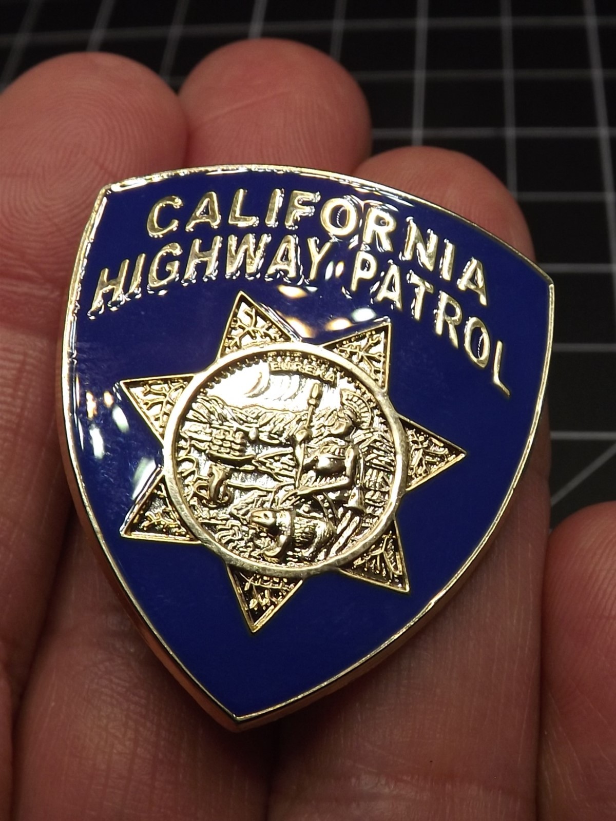 "CHP-CALIFORNIA HIGHWAY PATROL" BRAND NEW Lapel Pin Enamel GUARANTEED FOR LIFE