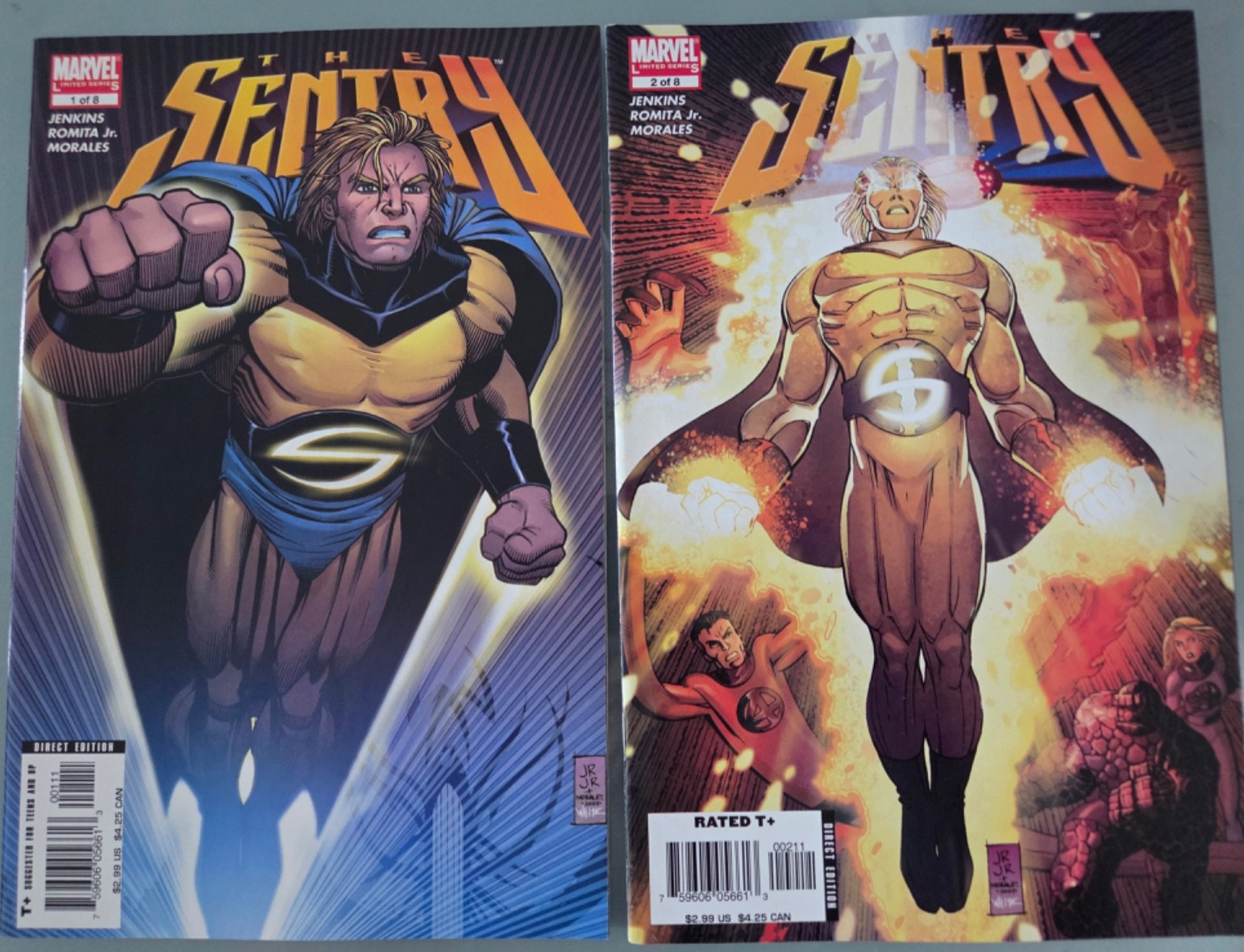 THE SENTRY #1 2 3 4 6 8 (2005) MARVEL COMICS SET OF 6 ISSUES JENKINS ROMITA JR THE SENTRY #1 2 3 4 6 8 (2005) MARVEL COMICS SET OF 6 ISSUES JENKINS ROMITA JR