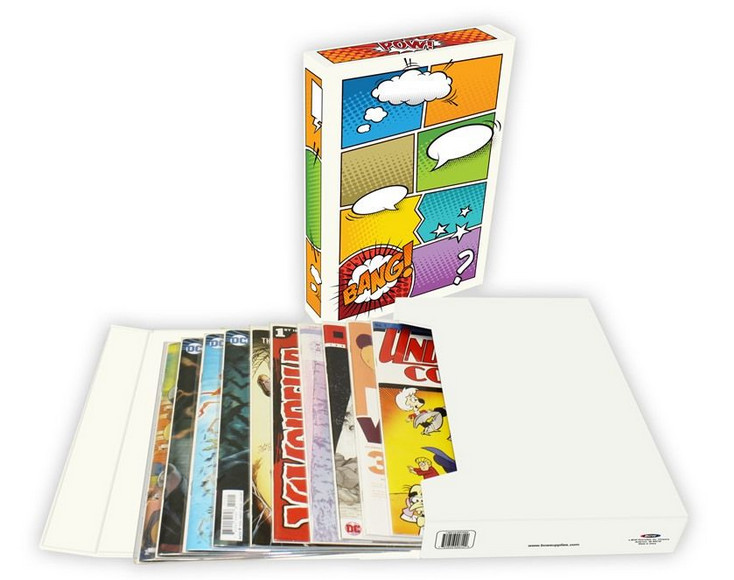 BCW Comic Book Stor-Folio Art BANG POW 1.5" BCW Comic Book Stor-Folio Art BANG POW 1.5"