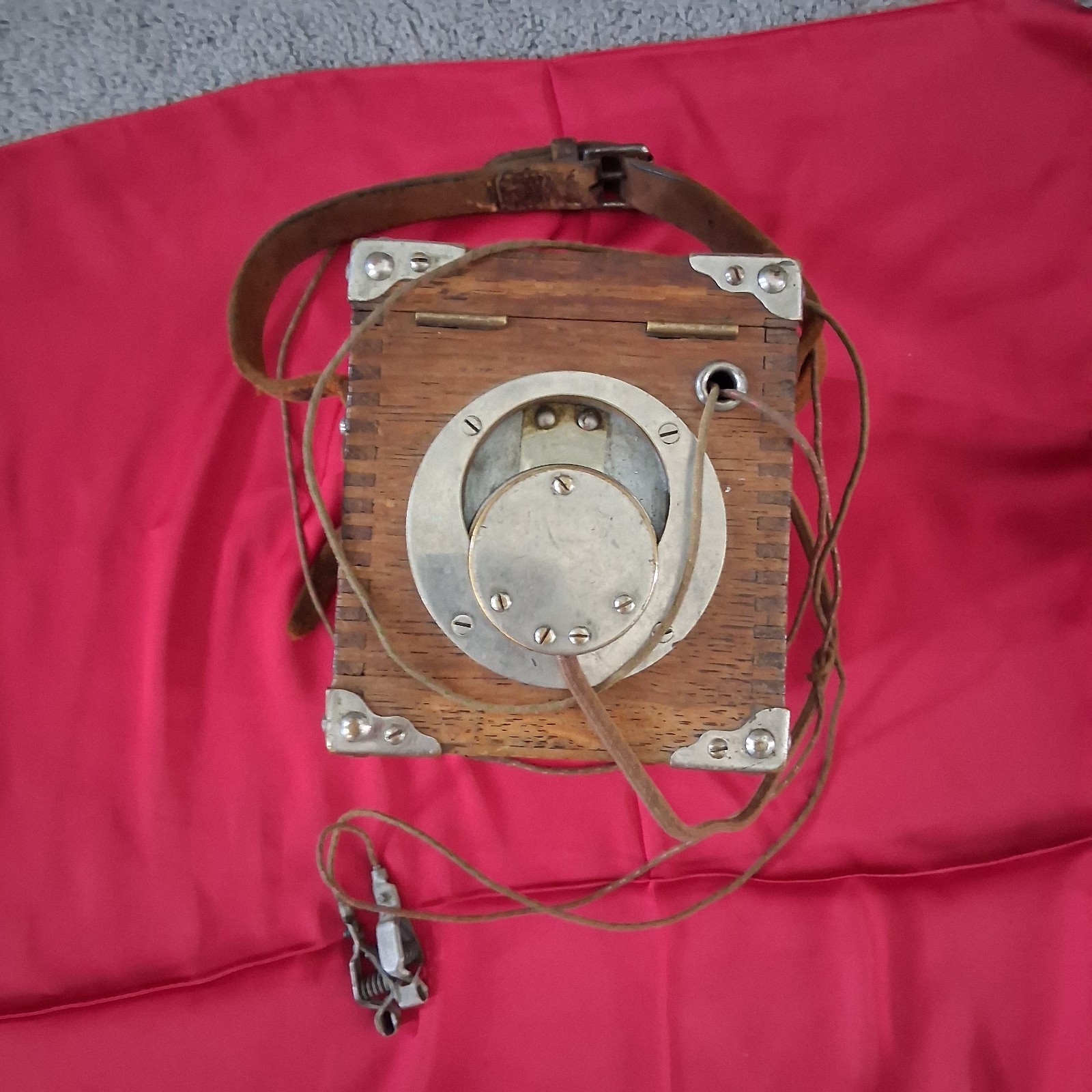 Antique 1910s Western Electric Signal Corps Trench Phone WWI Military Field VGC Antique 1910s Western Electric Signal Corps Trench Phone WWI Military Field VGC