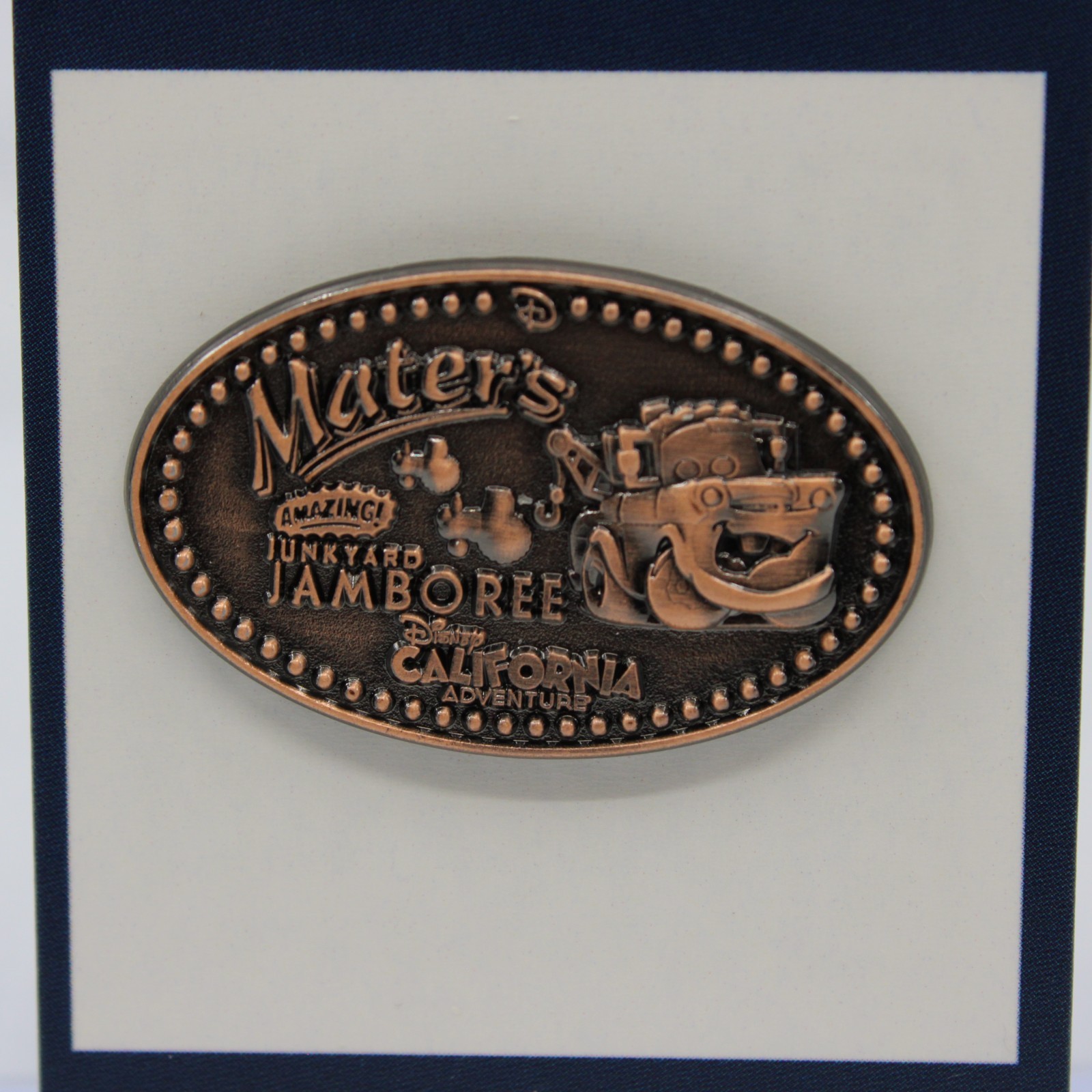 C2 Disney WDI MOG LE Pin DLR Pressed Penny Cars Land Mater Junkyard Jamboree C2 Disney WDI MOG LE Pin DLR Pressed Penny Cars Land Mater Junkyard Jamboree