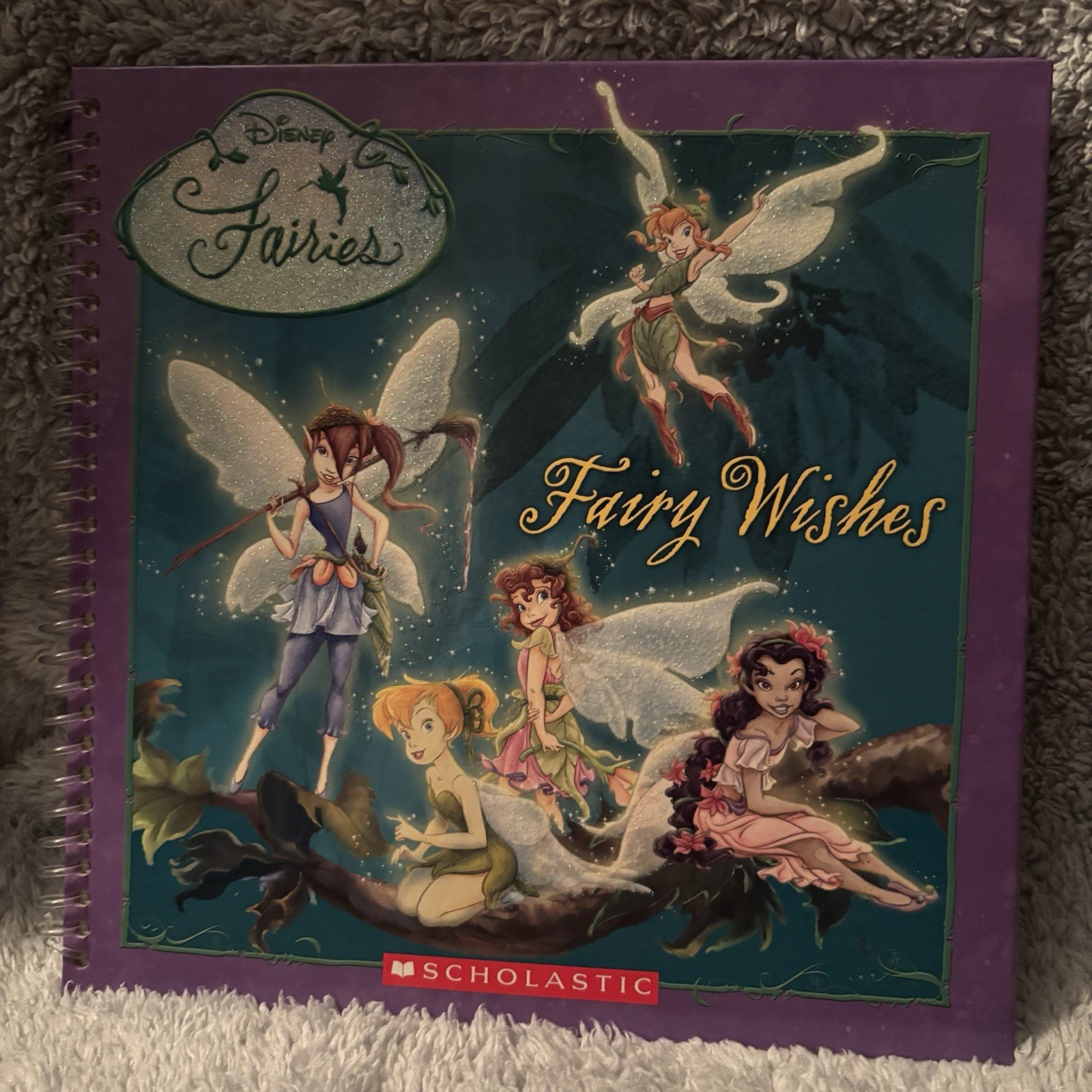 Disney Fairies Fairy Wishes Book 2007 Tinker Bell New Scholastic Guided Diary Disney Fairies Fairy Wishes Book 2007 Tinker Bell New Scholastic Guided Diary