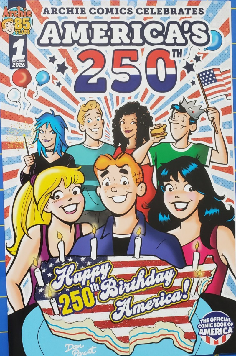 Archie Comics Celebrates America's 250th 1-A Archie Comics Celebrates America's 250th 1-A
