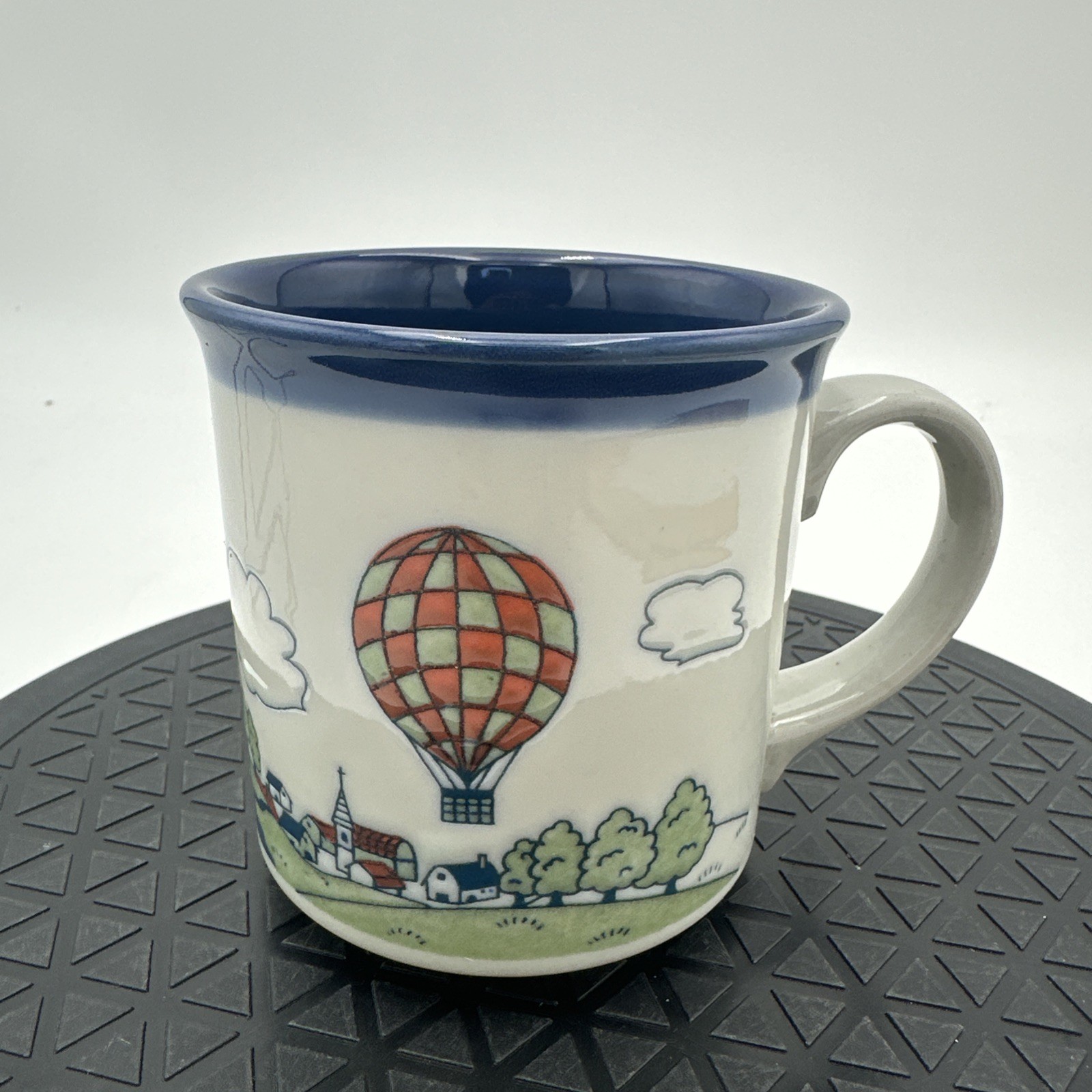 Vintage Hot Air Balloon Otagiri Japan Ceramic Coffee Mug Vintage Hot Air Balloon Otagiri Japan Ceramic Coffee Mug