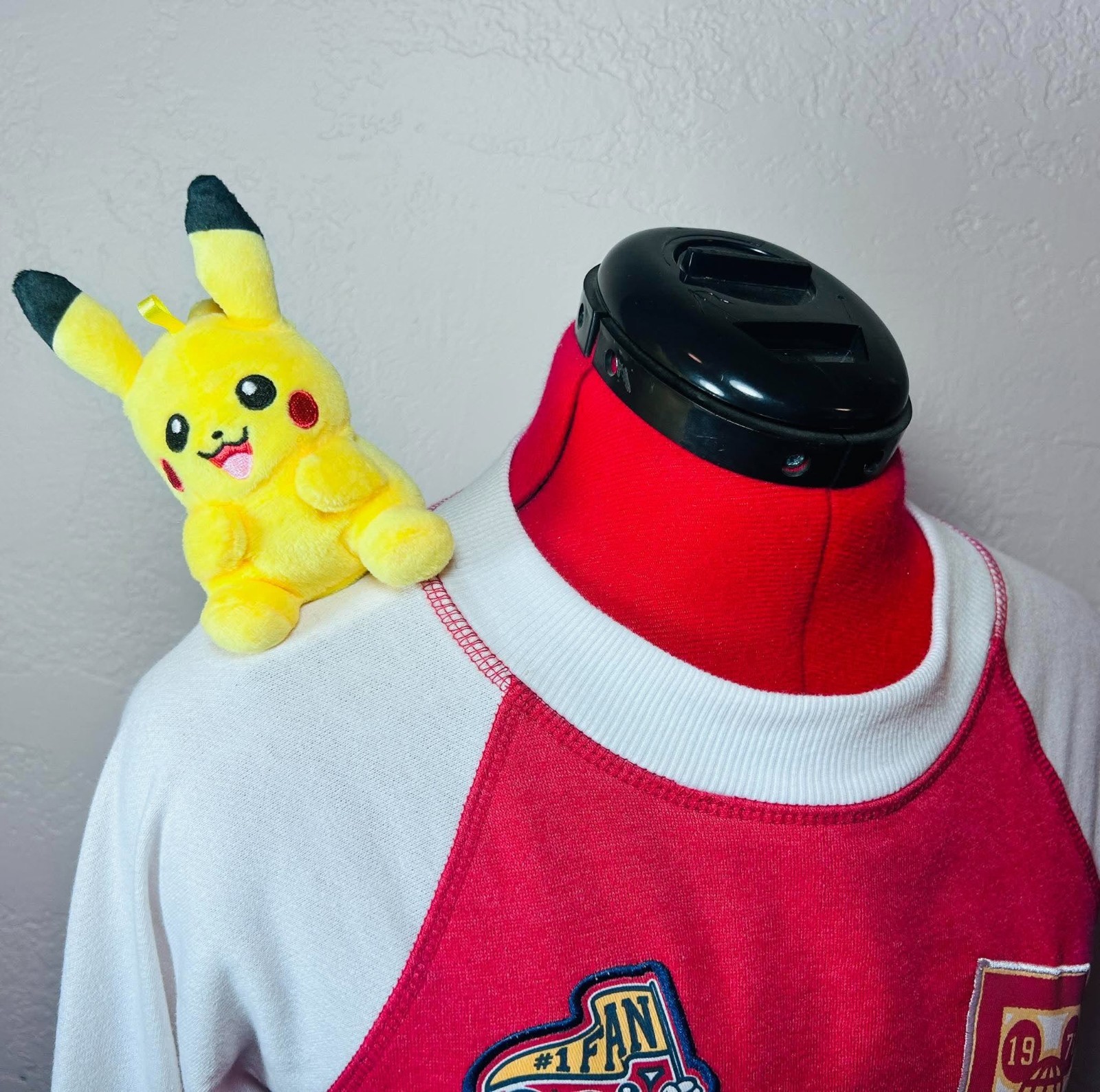 Custom Pikachu Pokemon Go Magnetic Shoulder Pal Plush Toy Costume Dress Up Custom Pikachu Pokemon Go Magnetic Shoulder Pal Plush Toy Costume Dress Up