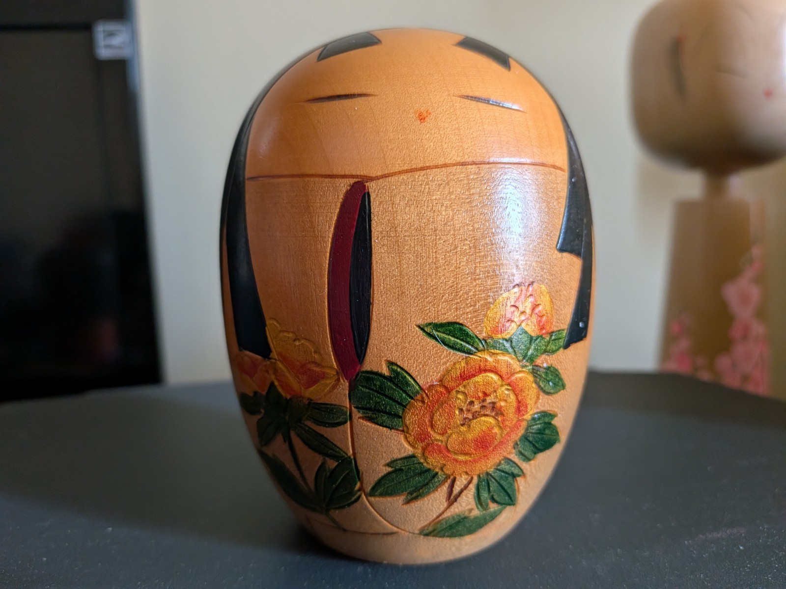 Vintage Creative Sosaku Japanese Kokeshi by Sato Suigai 4.25" Handcrafted Wood Vintage Creative Sosaku Japanese Kokeshi by Sato Suigai 4.25" Handcrafted Wood