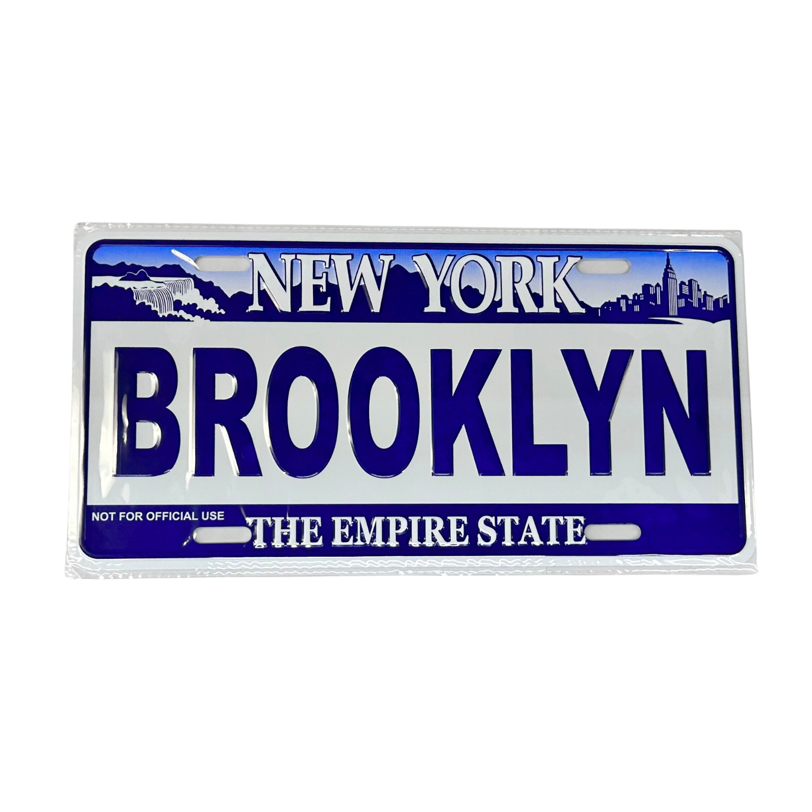 BROOKLYN: NEW YORK Gift Souvenir License Plate for Car, Truck, Home, Tourist BROOKLYN: NEW YORK Gift Souvenir License Plate for Car, Truck, Home, Tourist