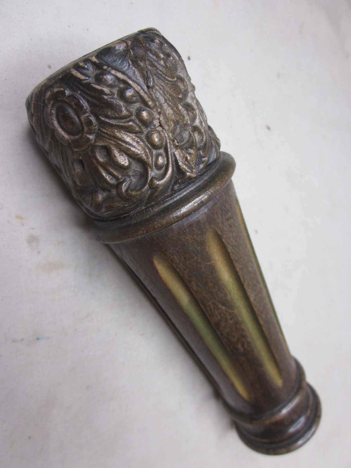 vintage antique ornate hard wooden candlestick holder post pillar wood part vintage antique ornate hard wooden candlestick holder post pillar wood part