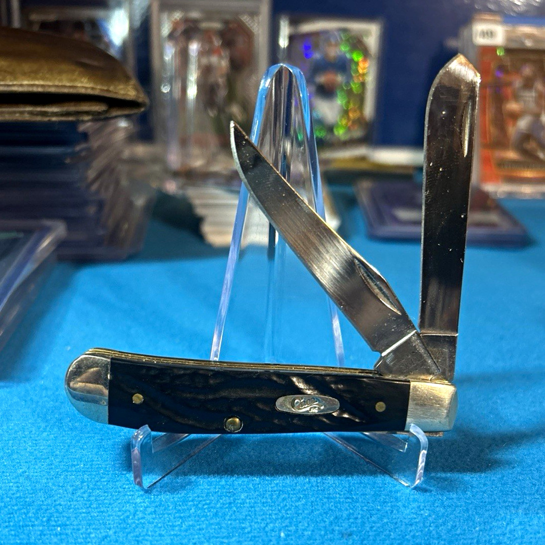 Case XX BLACK ROUGH JIG MINI TRAPPER Case XX BLACK ROUGH JIG MINI TRAPPER