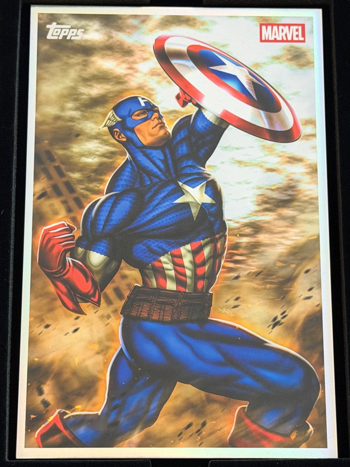 2026 Topps Vault Marvel Captain America Originals Topper (Ariel Diaz) VO-04 2026 Topps Vault Marvel Captain America Originals Topper (Ariel Diaz) VO-04