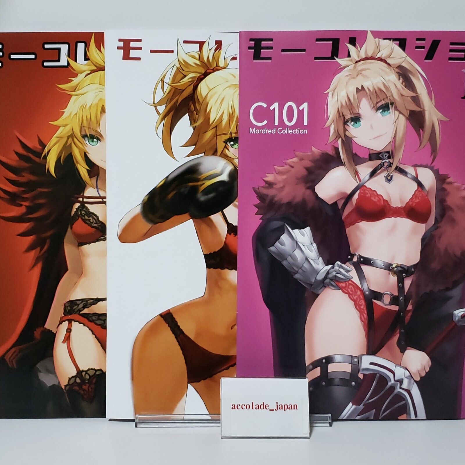 Mordred Collection Vol.1 to 3 Fate/Grand Order Art Book NEET ACADEMIA Tonee