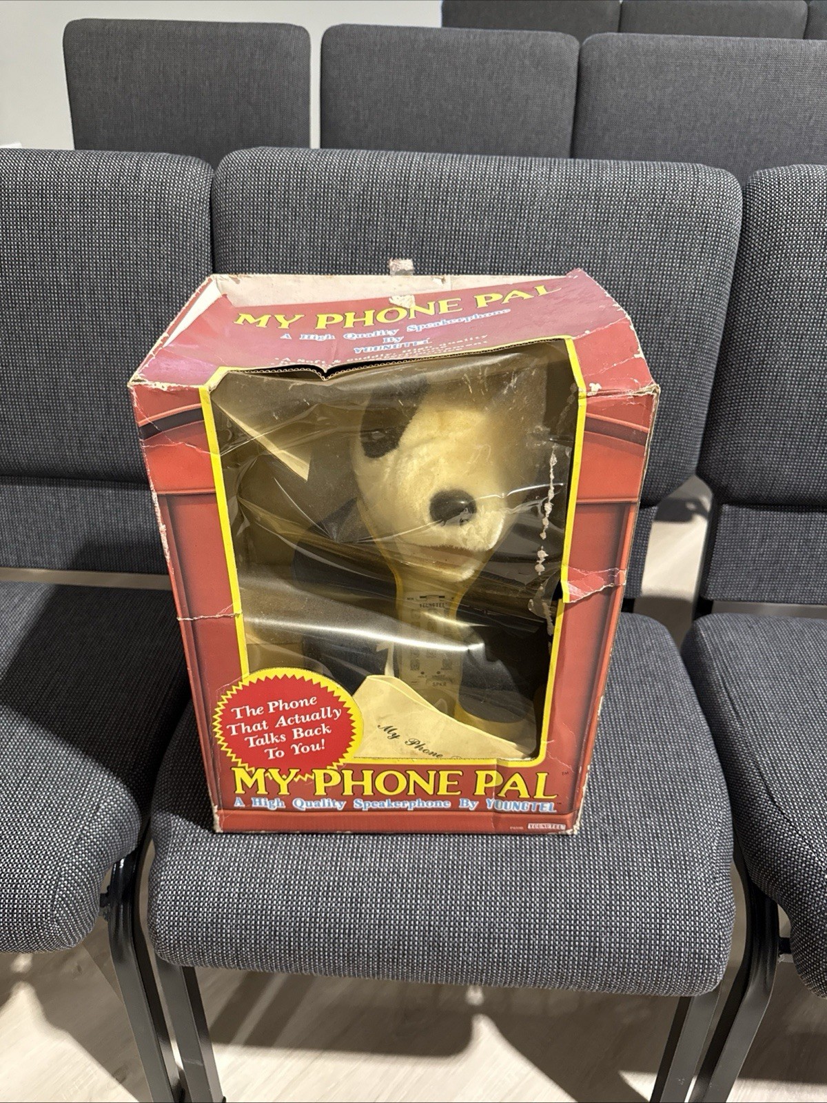 Vintage 1980’s “Spuds McKenzie”Promotional Plush Youngtel My Phone Pal Telephone Vintage 1980’s “Spuds McKenzie”Promotional Plush Youngtel My Phone Pal Telephone