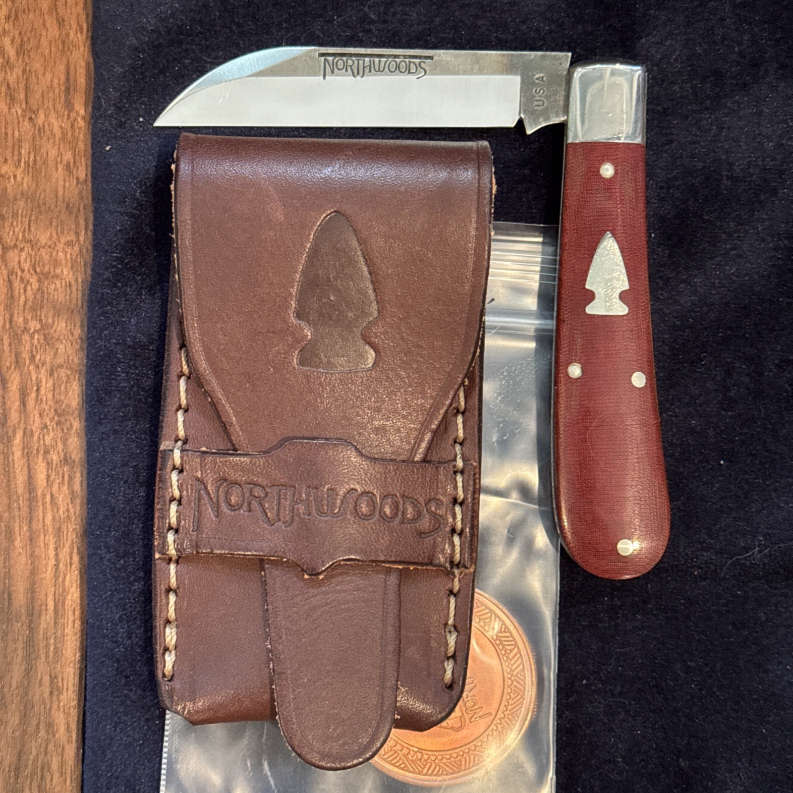 RARE Northwoods Signal Jack GEC Great Eastern Cutlery Red Linen Micarta Knife 🔥 RARE Northwoods Signal Jack GEC Great Eastern Cutlery Red Linen Micarta Knife 🔥