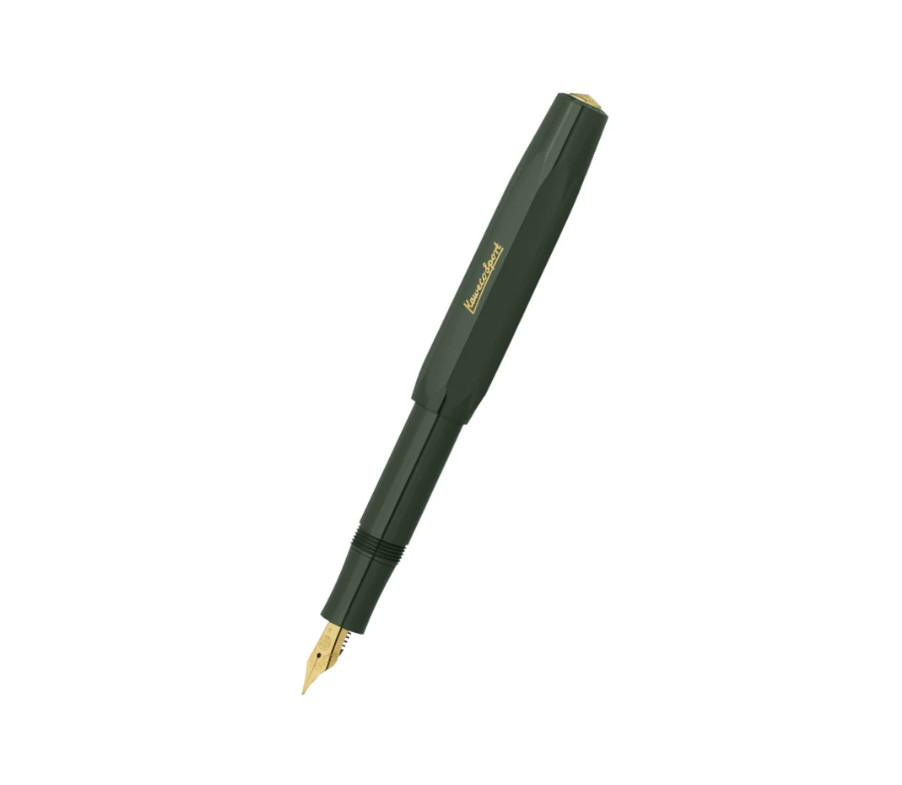 Kaweco Classic Sport Fountain Pen - Green - BB Kaweco Classic Sport Fountain Pen - Green - BB