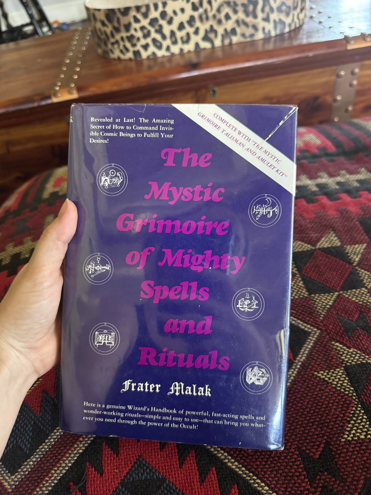 The Mystic Grimoire of Mighty Spells & Rituals Frater Malak 1976 witchcraft VTG The Mystic Grimoire of Mighty Spells & Rituals Frater Malak 1976 witchcraft VTG