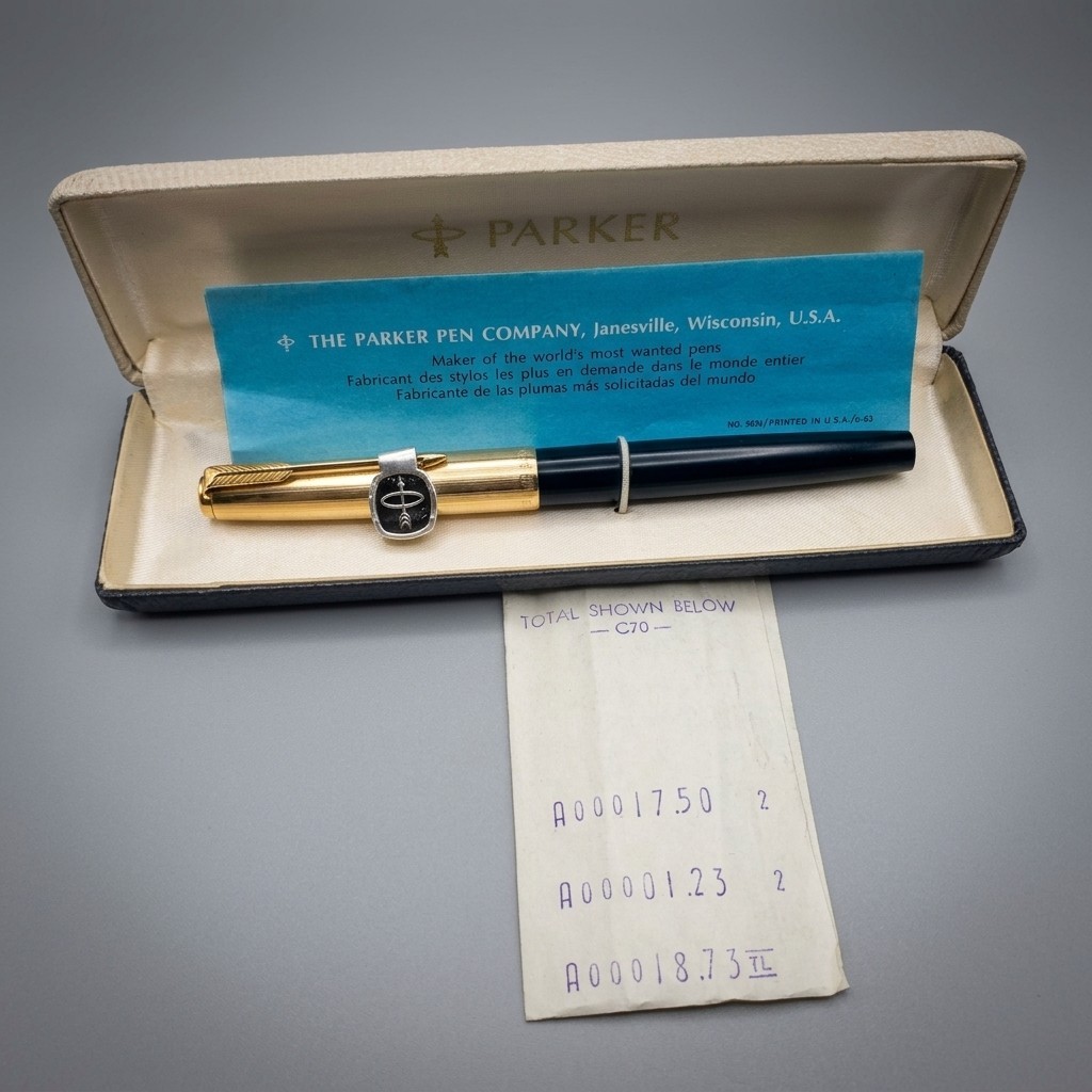 Vintage Parker "51" Aerometric Fountain Pen - NOS (New Old Stock) Complete Set Vintage Parker "51" Aerometric Fountain Pen - NOS (New Old Stock) Complete Set