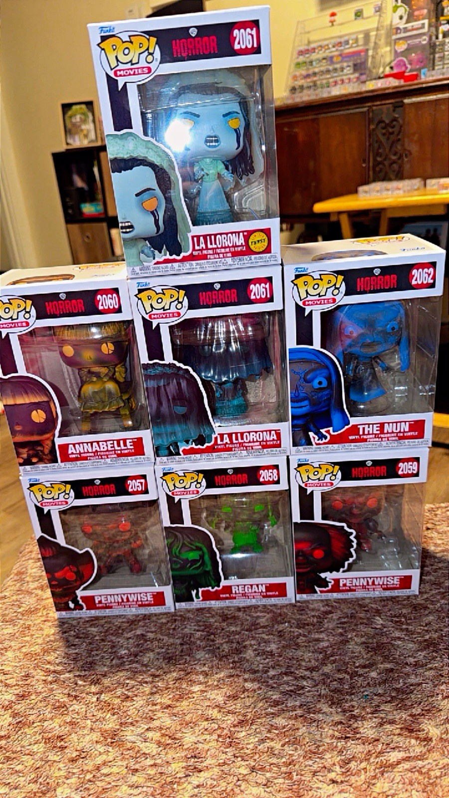 Funko Pop Horror Movies 6 Pack plus Chase Boxd Funko Pop Horror Movies 6 Pack plus Chase Boxd
