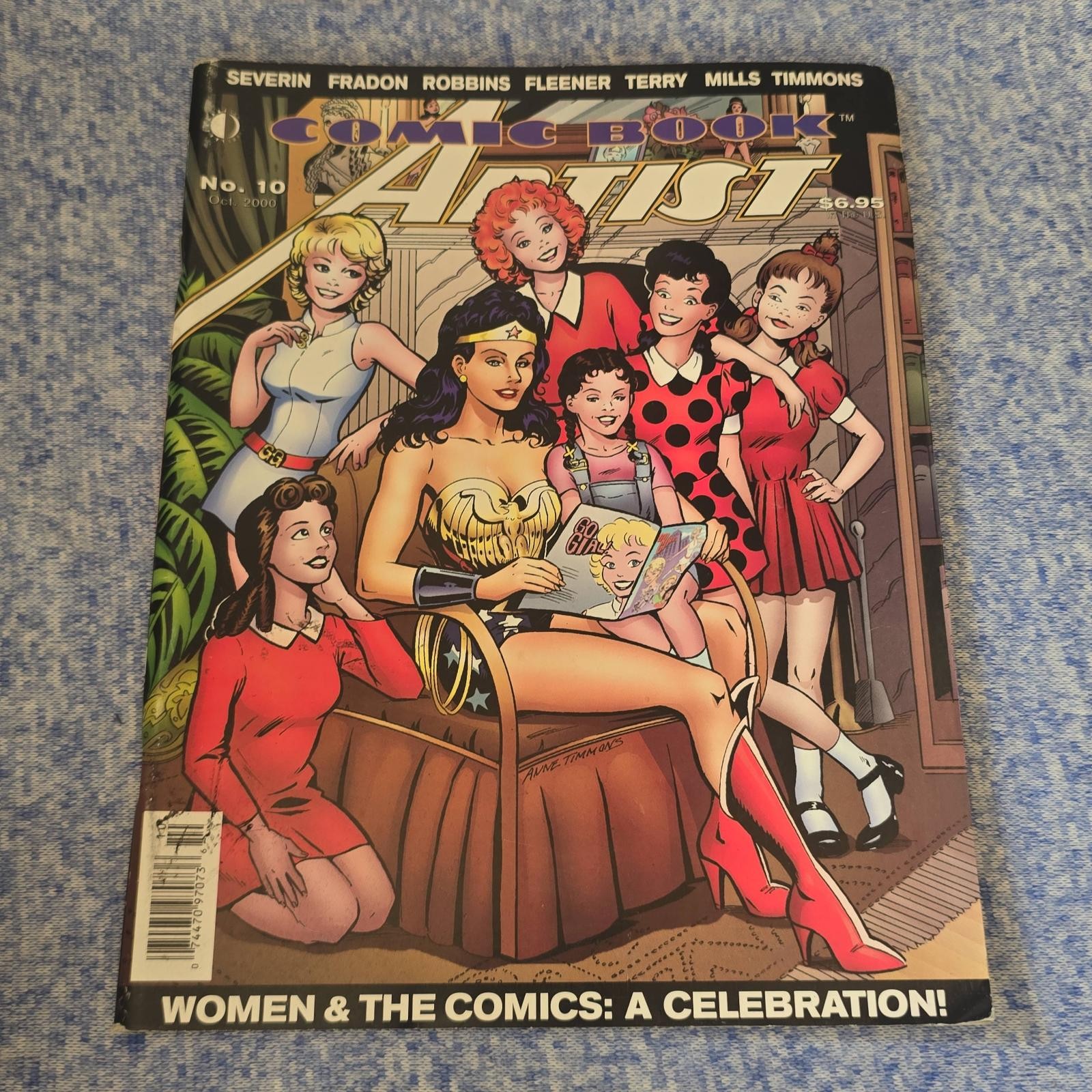Comic Book Artist #10 Magazine (Oct 2000) TwoMorrows Publishing Women In Comics