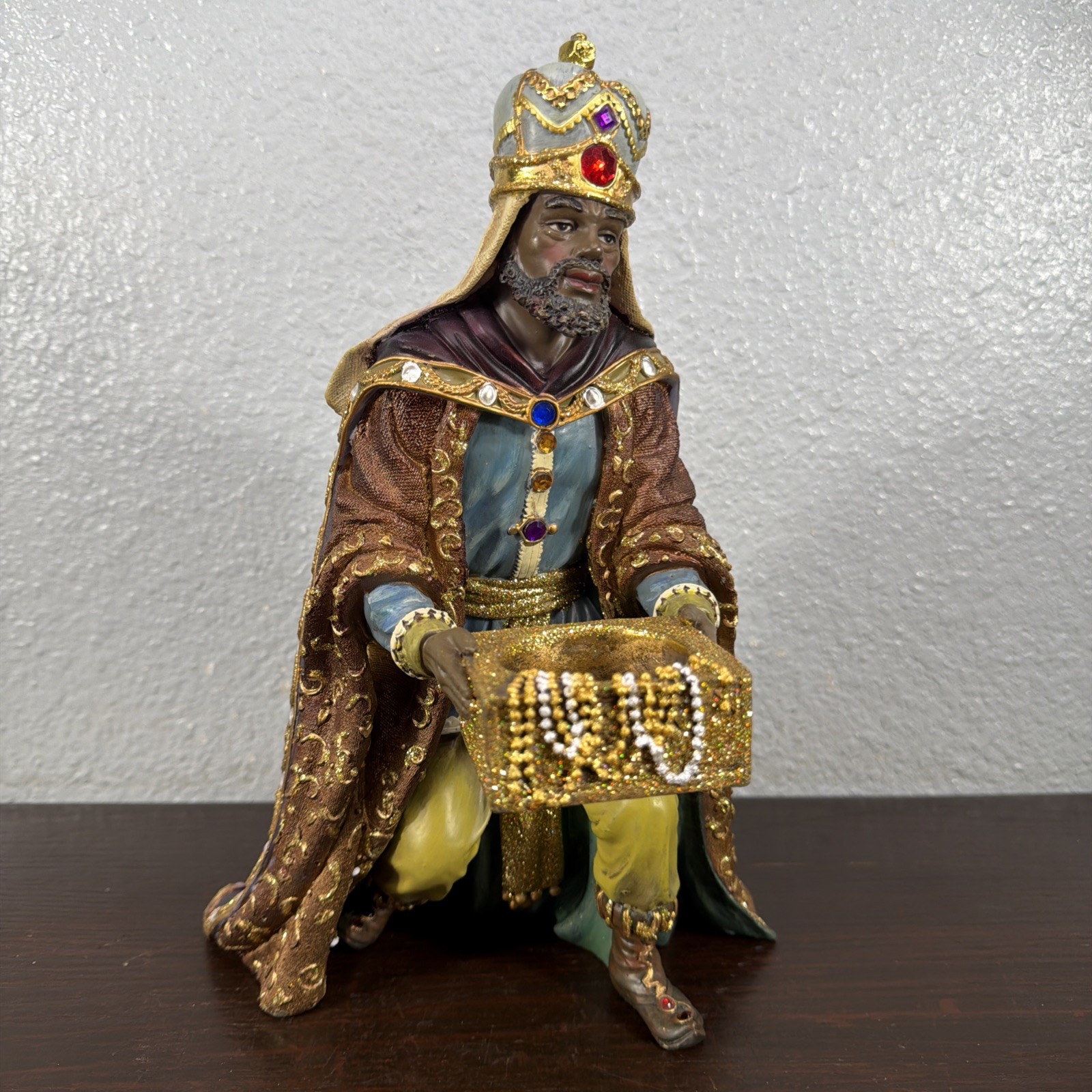 Kirkland Signature Three Kings Candleholder Figure Christmas Nativity Piece Kirkland Signature Three Kings Candleholder Figure Christmas Nativity Piece