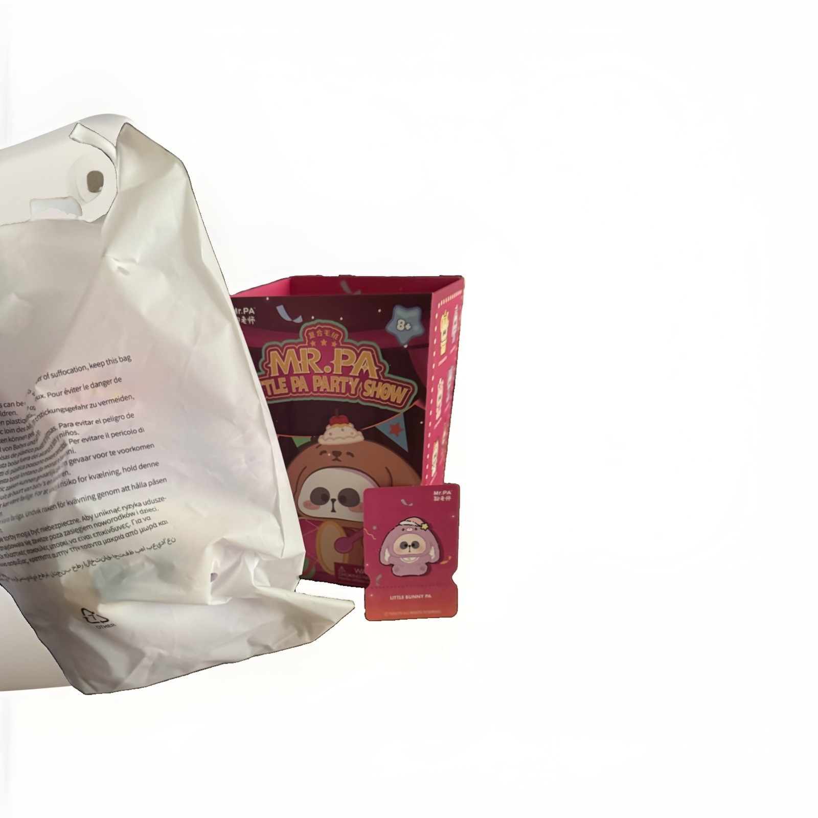 Mr.PA Little PA Party Show Blind Pack w/ Little Bunny PA Card, Age 8+ Mr.PA Little PA Party Show Blind Pack w/ Little Bunny PA Card, Age 8+