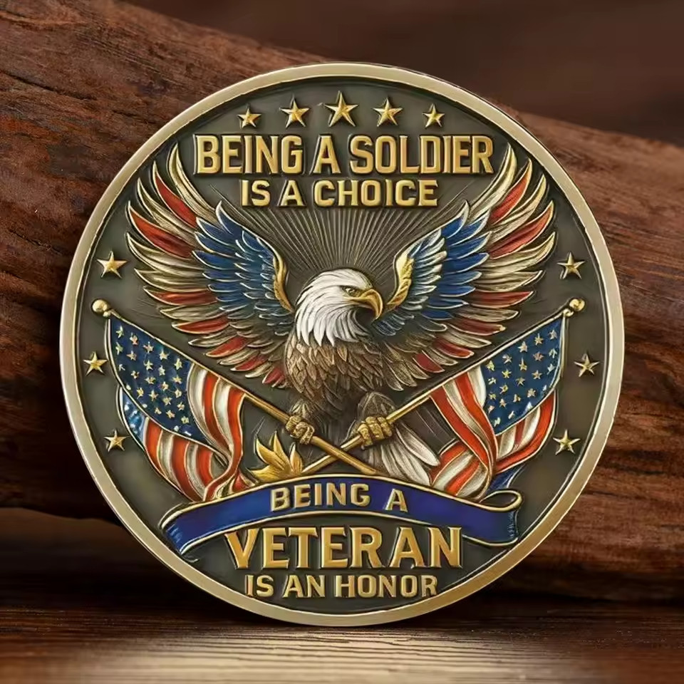 Military Veteran Commemorative Challenge Coin Veteran Gifts Military Veteran Commemorative Challenge Coin Veteran Gifts