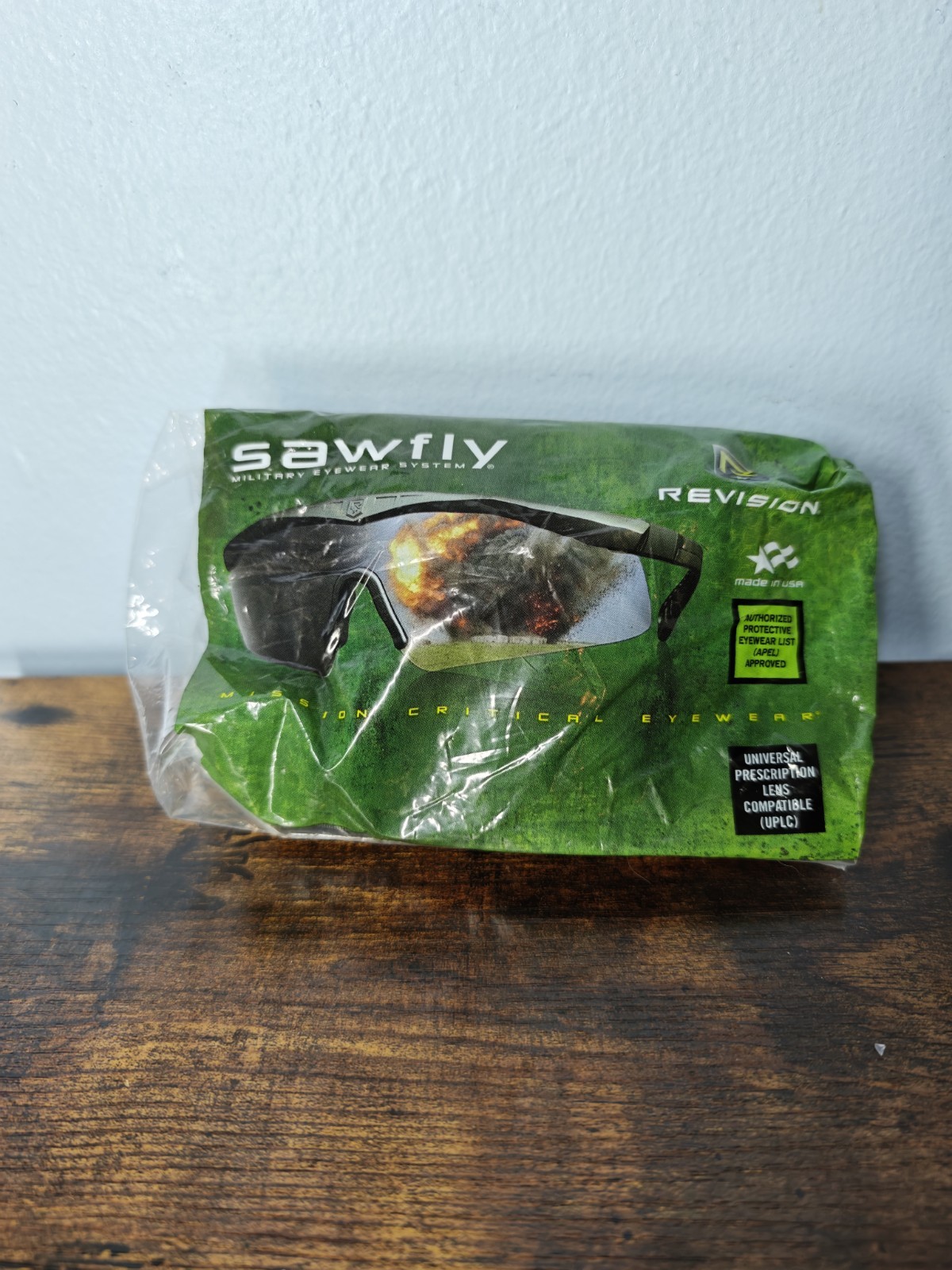 USGI Army Revision Sawfly APEL Eyewear Kit Regular NSN 4240-01-527-4051