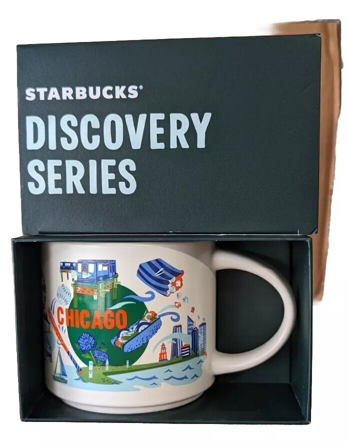 2024 Starbucks Discovery Series Chicago Mug 14 fl oz New